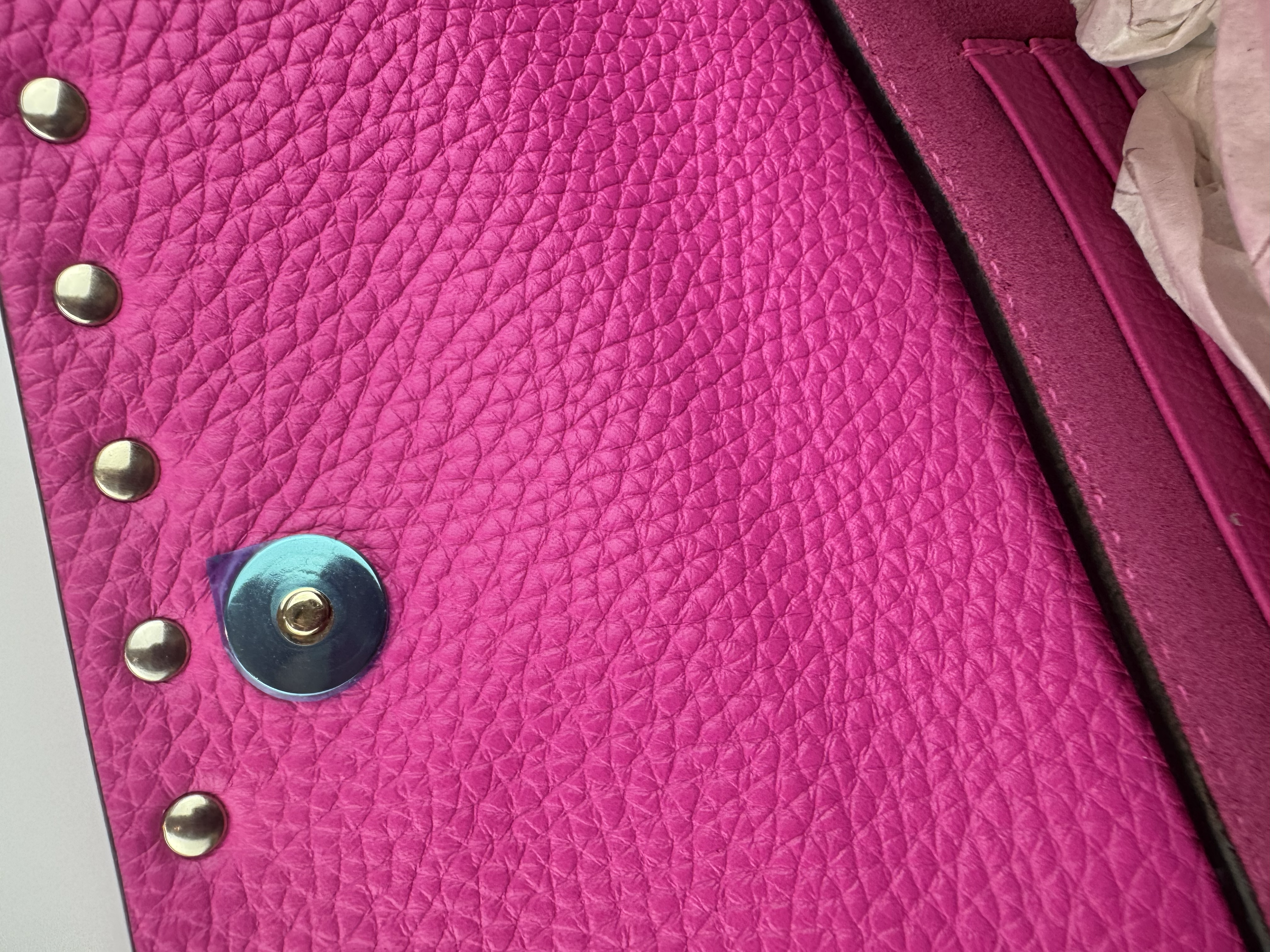 VALENTINO PINK RPCKSTUD MINI BAG