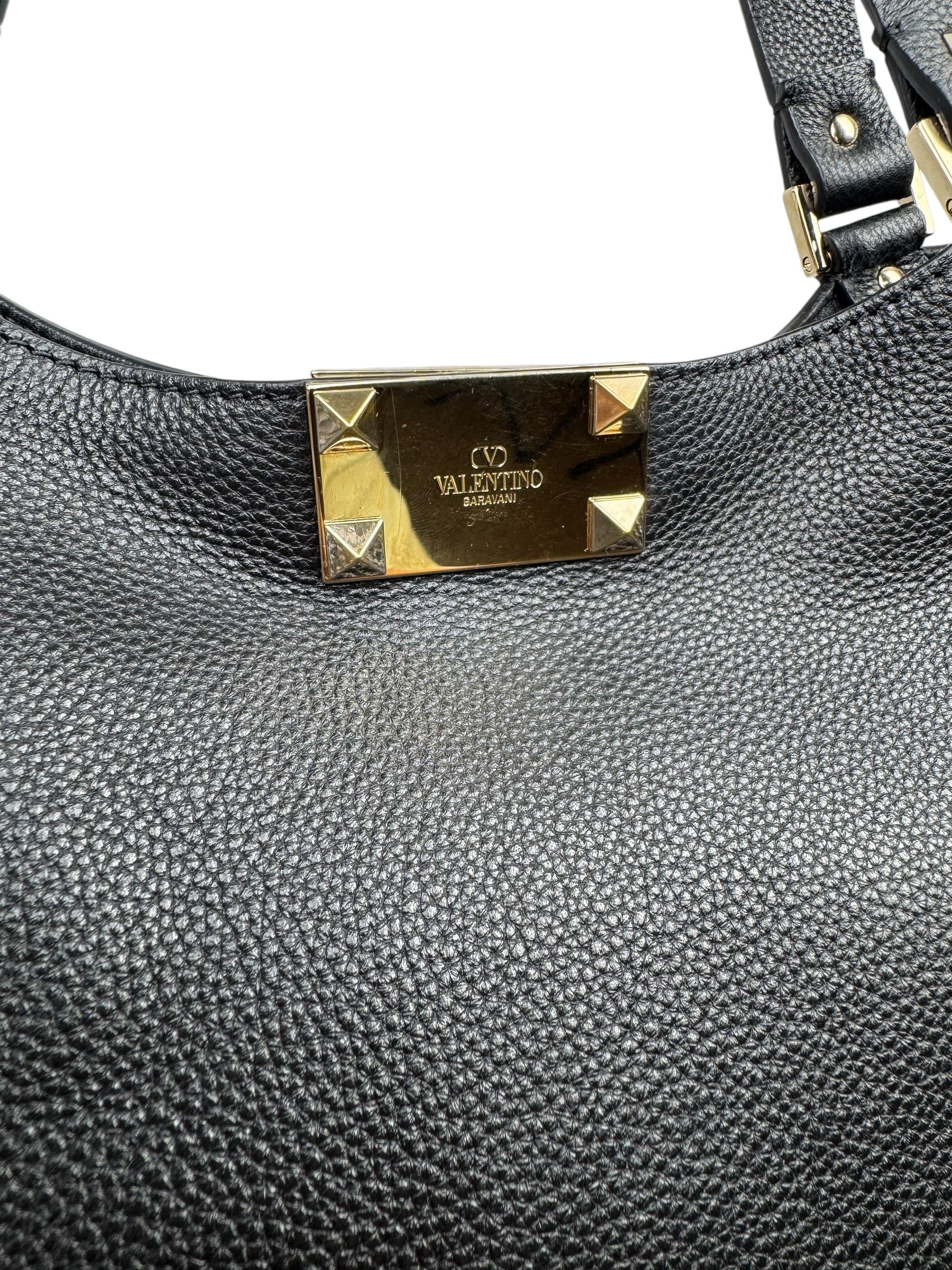 VALENTINO SMALL ROCKSTUD SHOPPING TOTE