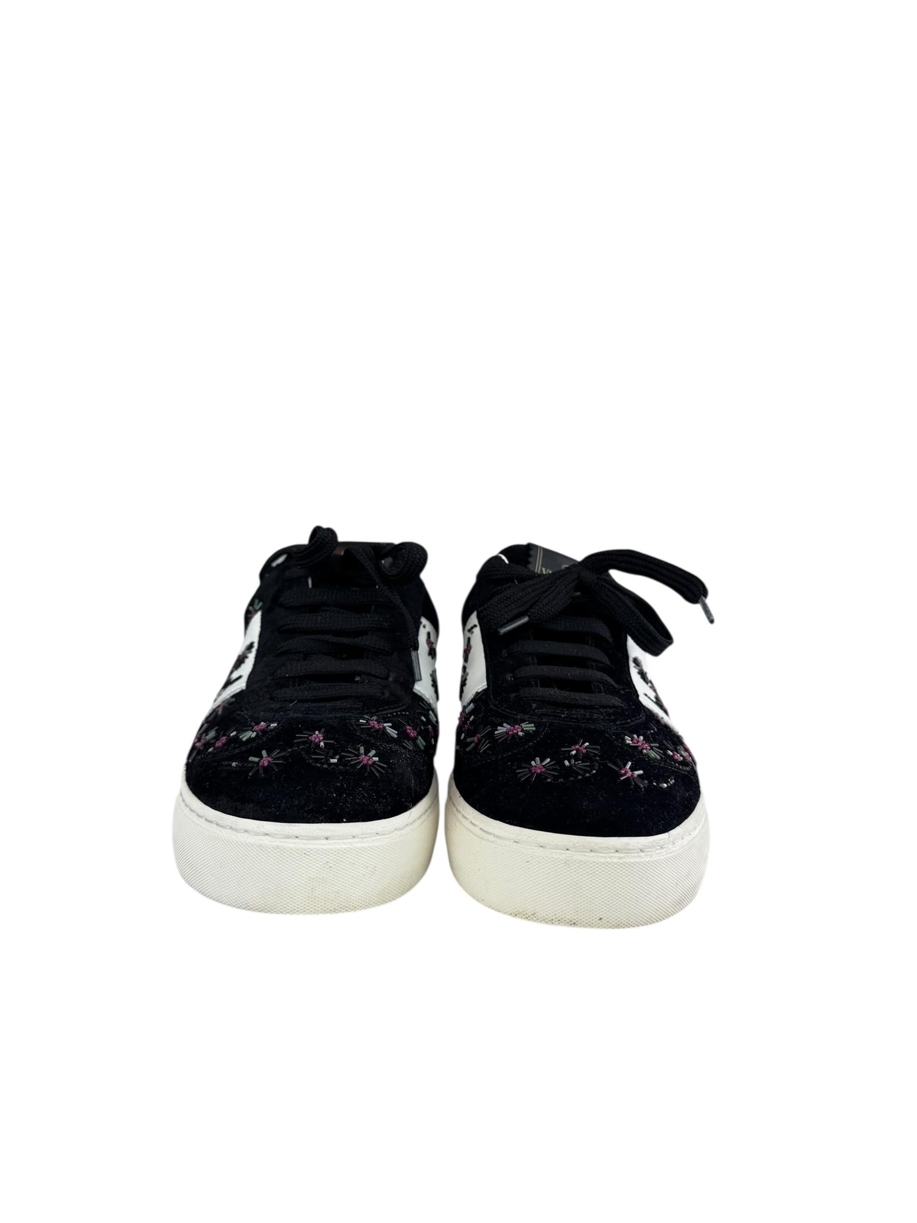 VALENTINO SUEDE FLYCREW SNEAKERS