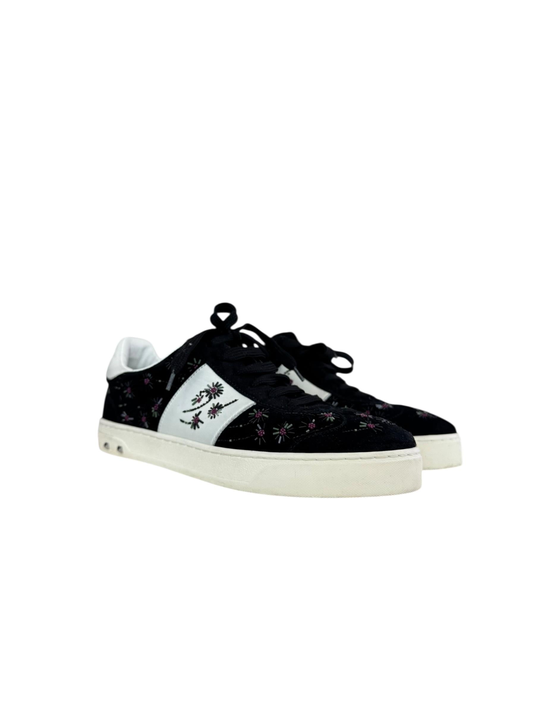 VALENTINO SUEDE FLYCREW SNEAKERS