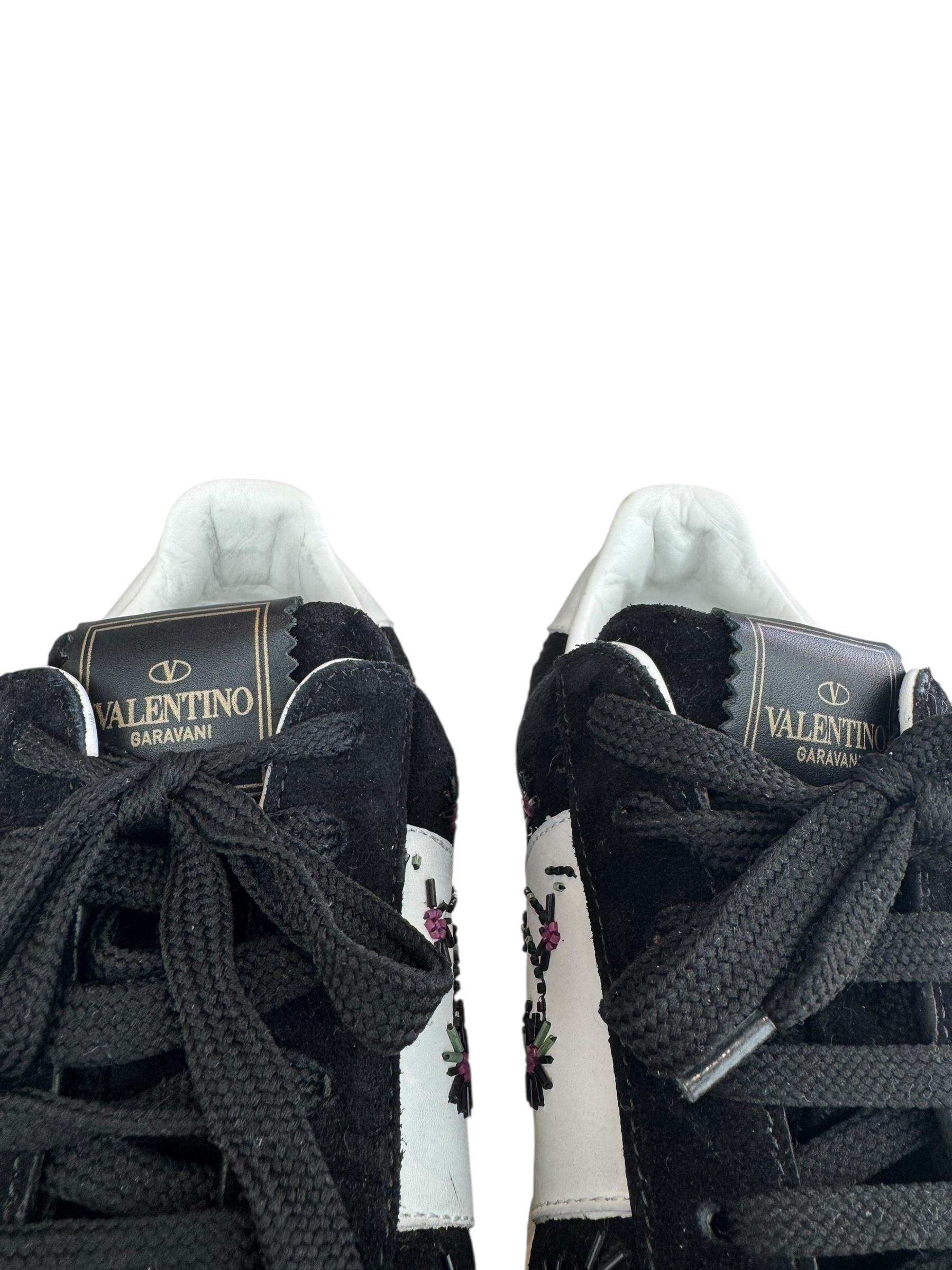 VALENTINO SUEDE FLYCREW SNEAKERS
