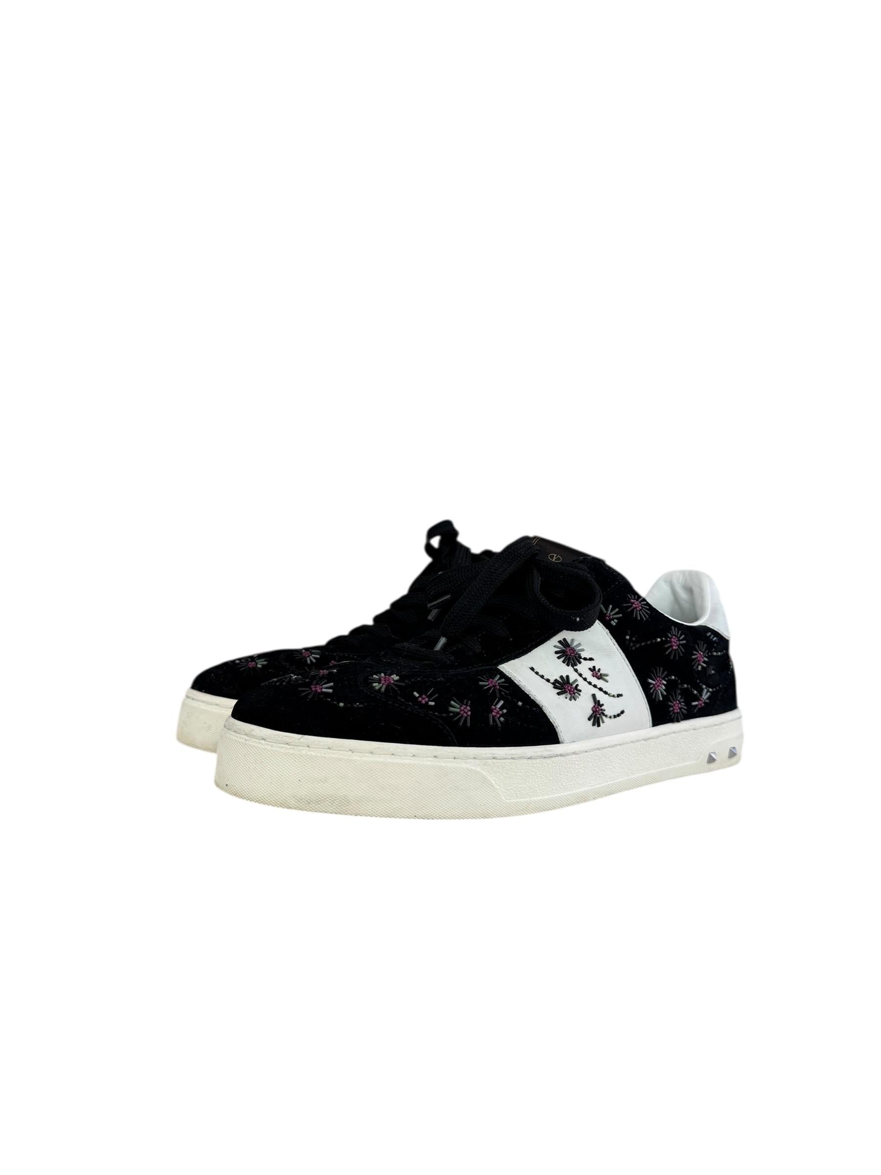 VALENTINO SUEDE FLYCREW SNEAKERS