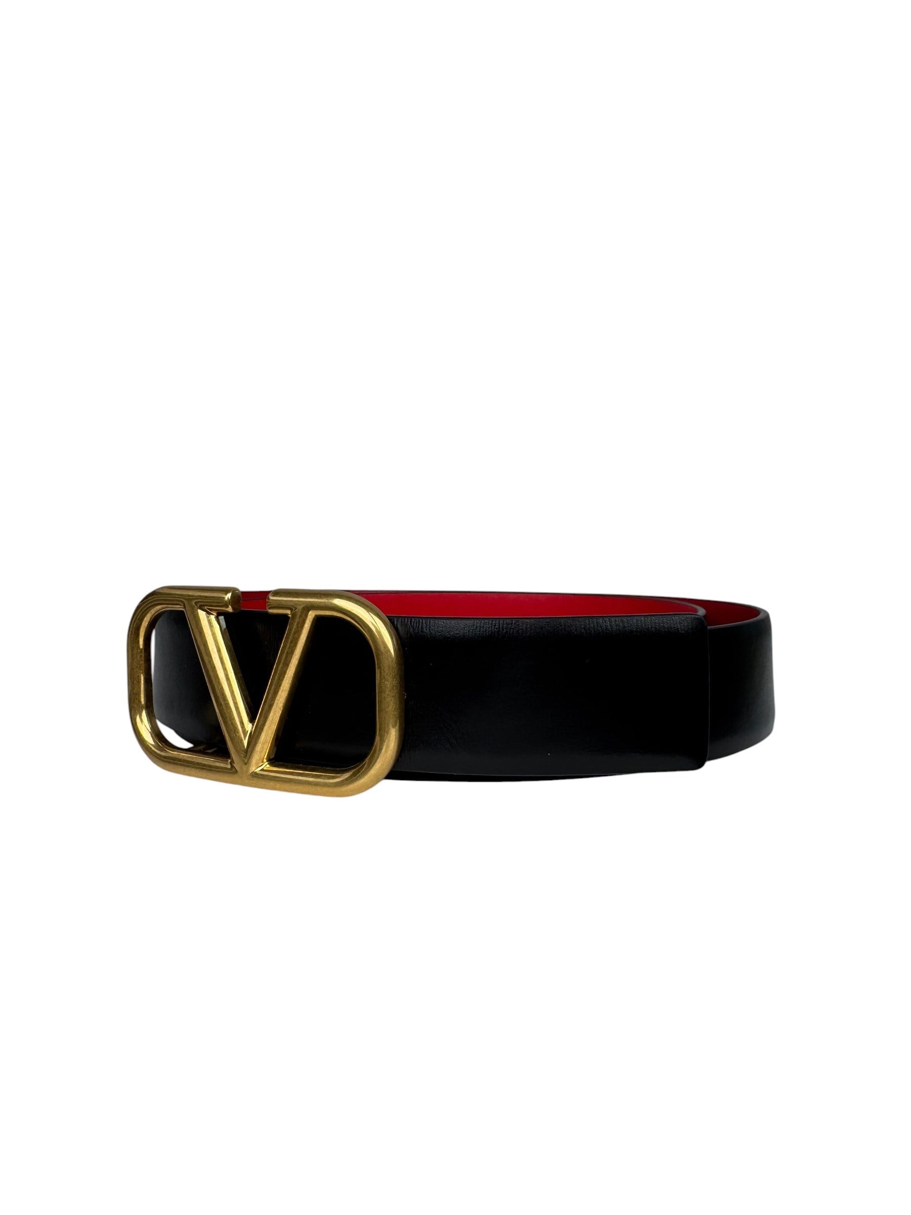 VALENTINO V LOGO BELT