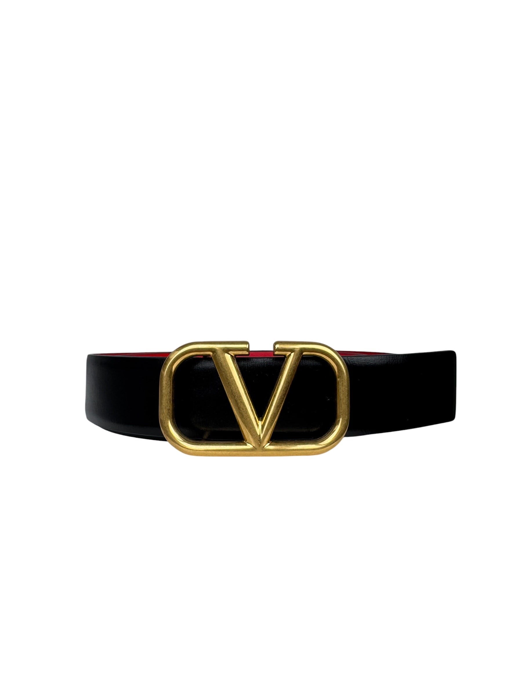 VALENTINO V LOGO BELT