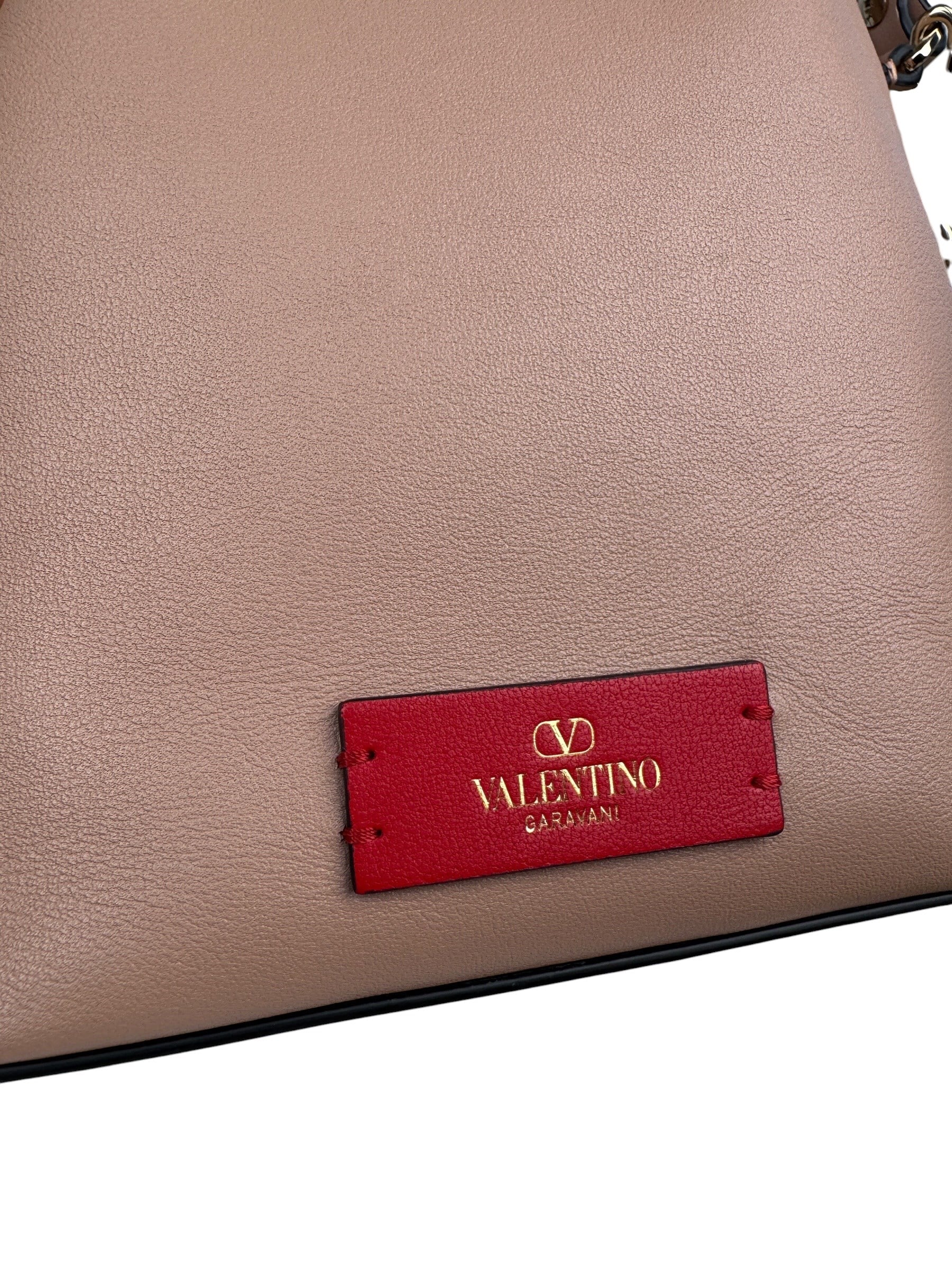 VALENTINO V LOGO SMALL BUCKET BAG