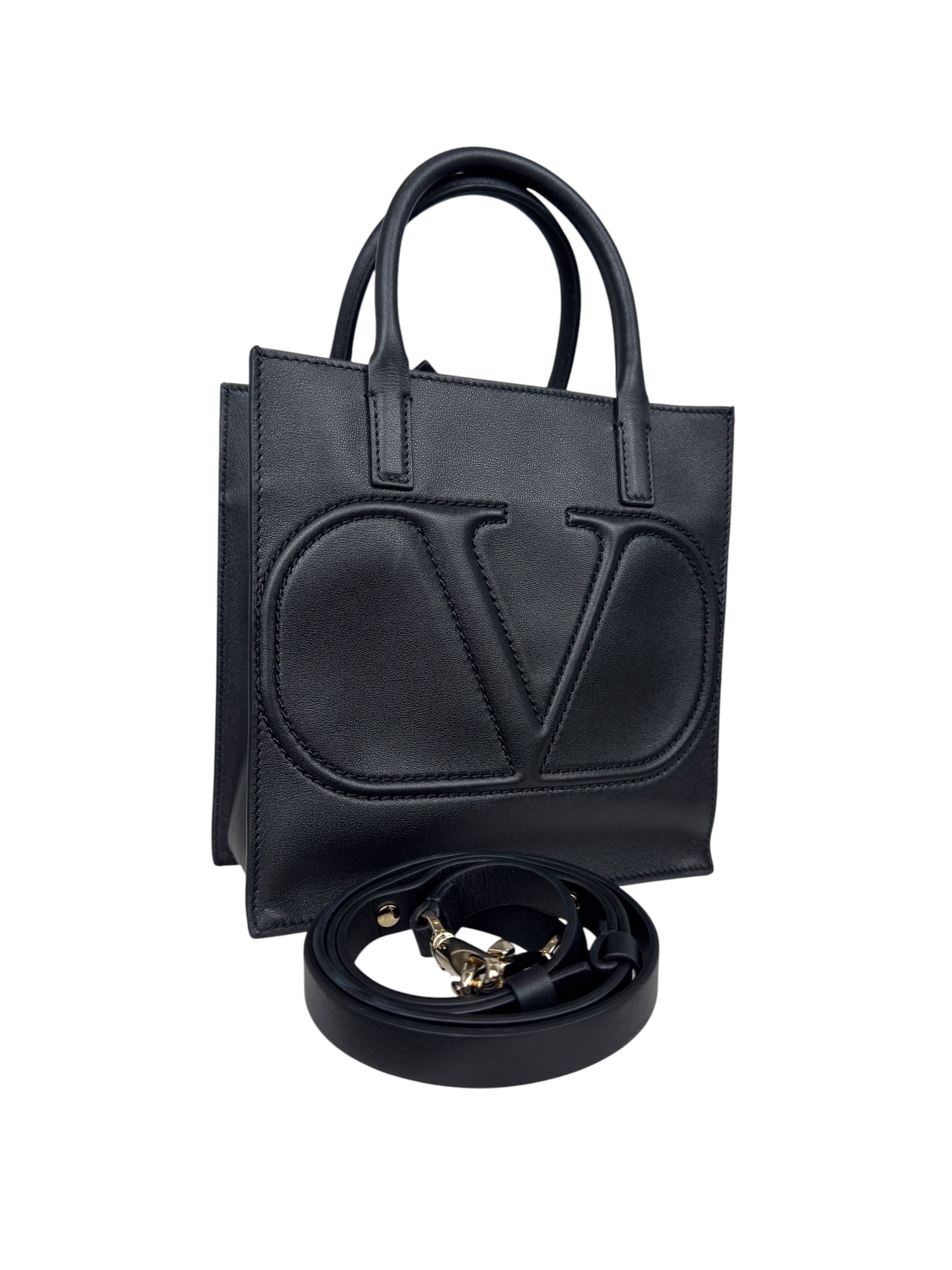 VALENTINO V LOGO TOTE BAG