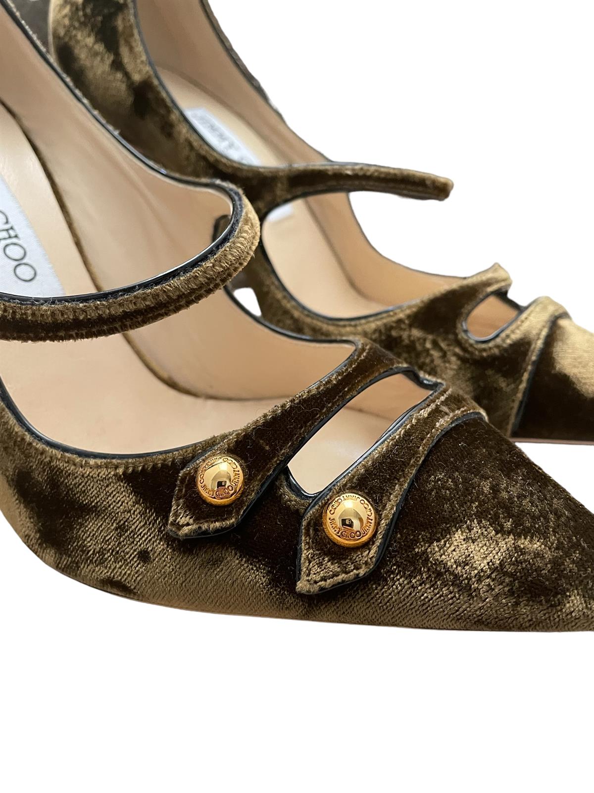 VELVET SUEDE HEELS