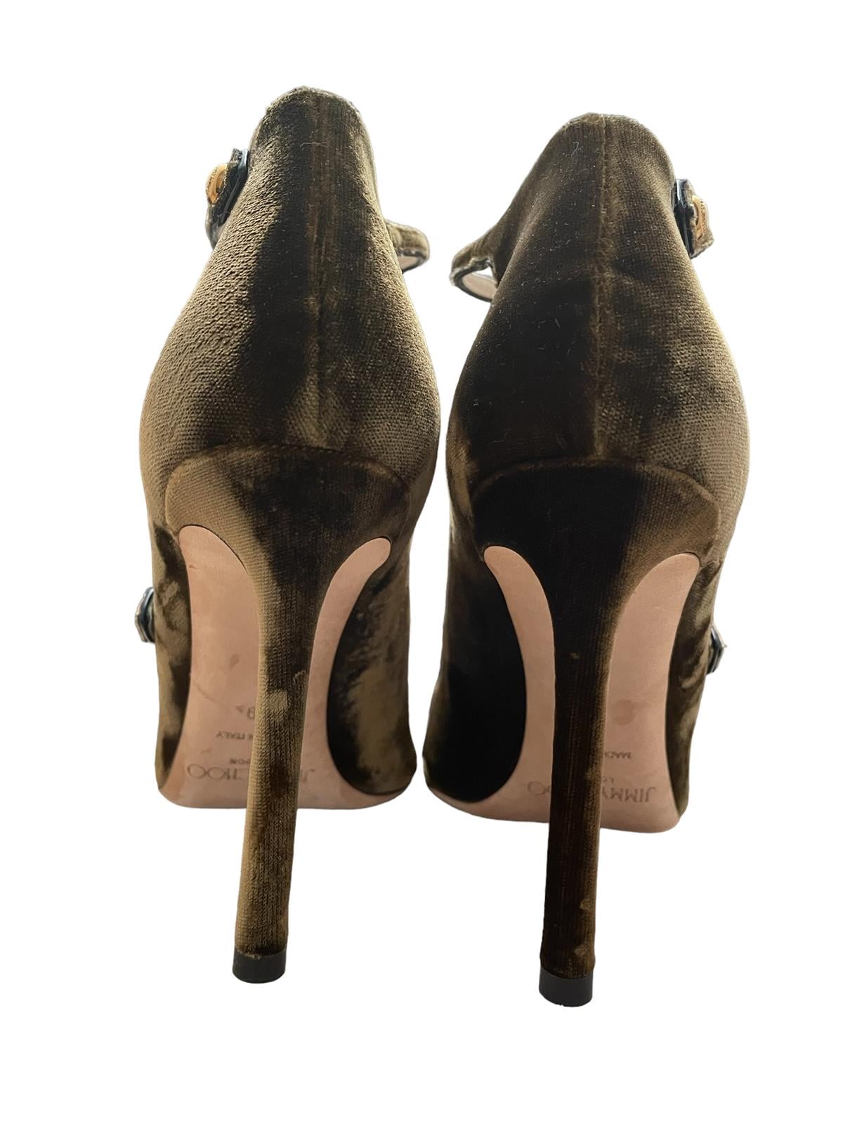 VELVET SUEDE HEELS