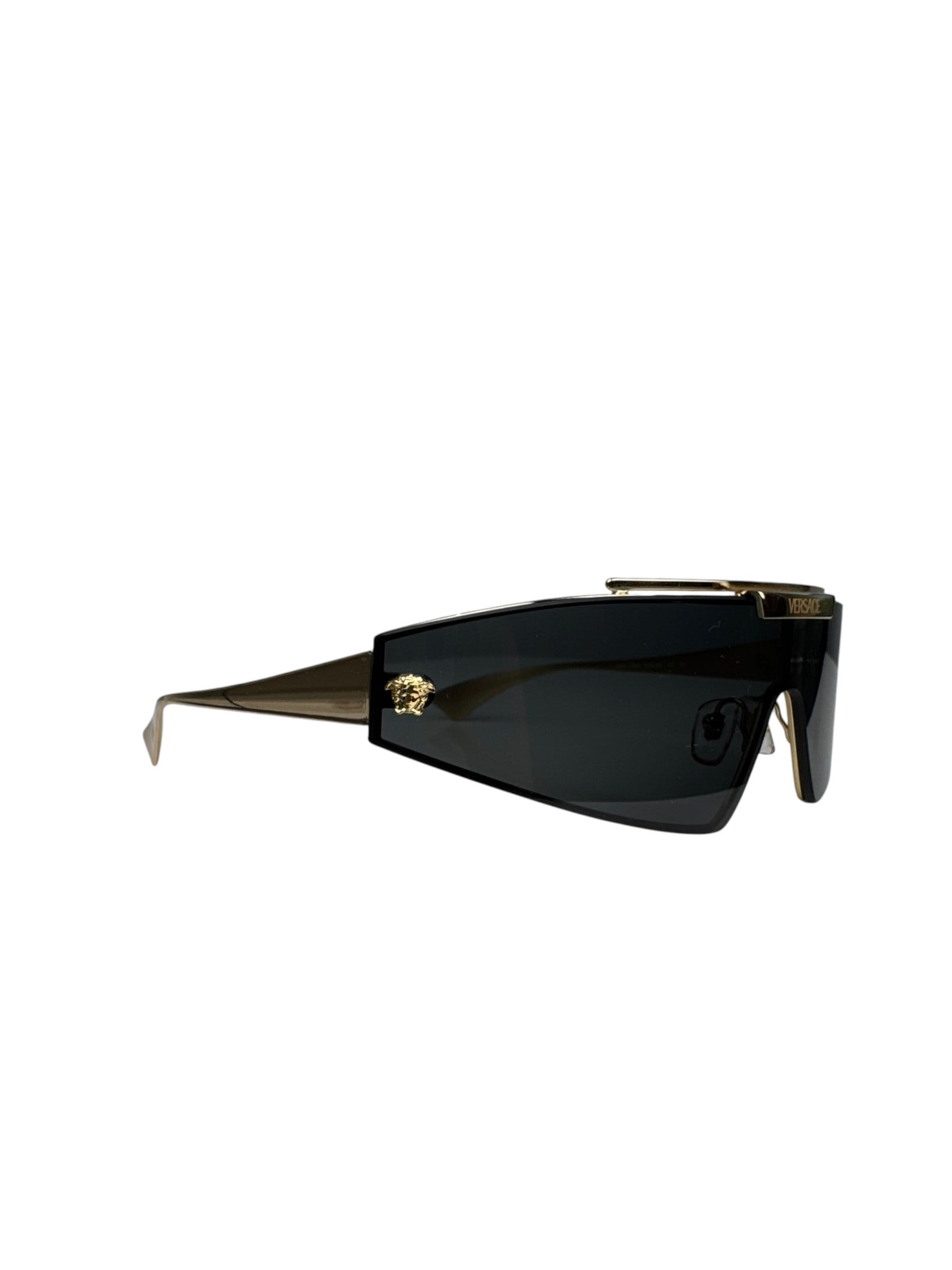 VERSACE 2265 AVIATOR MEDUSA SUNGLASSES