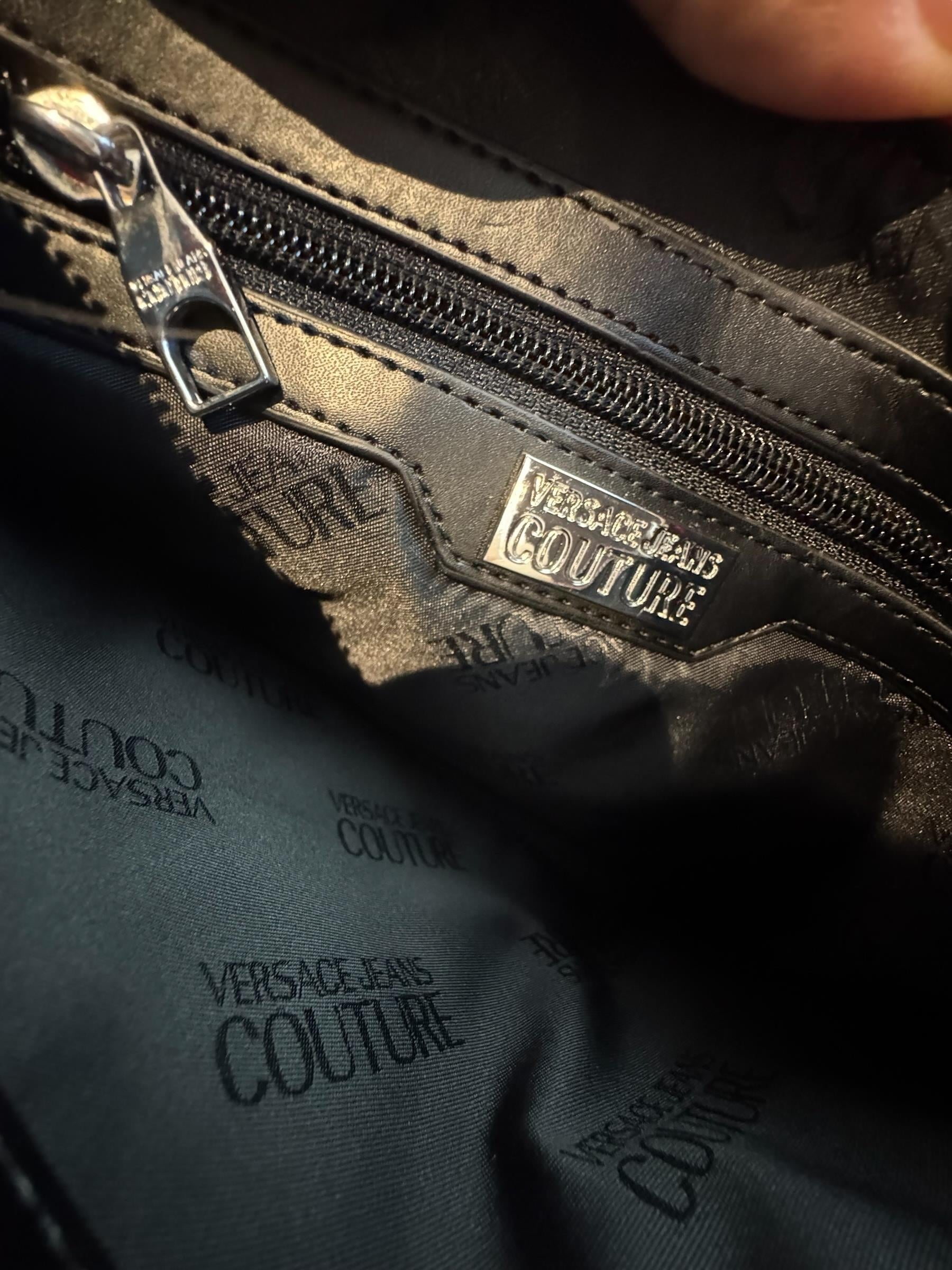 VERSACE JEAN COUTURE LEATHER BAG
