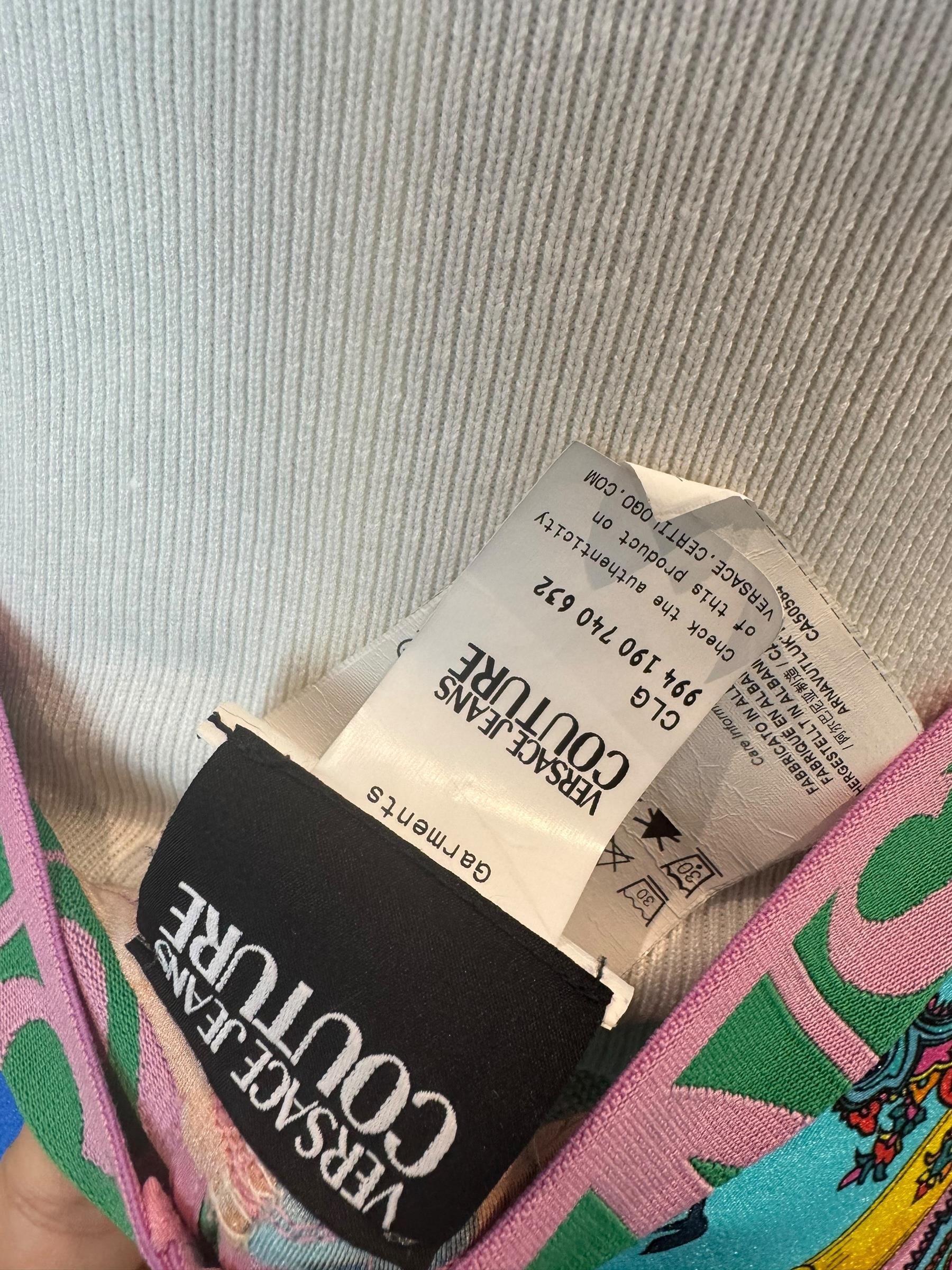 VERSACE MULTICOLOR LEGGINGS