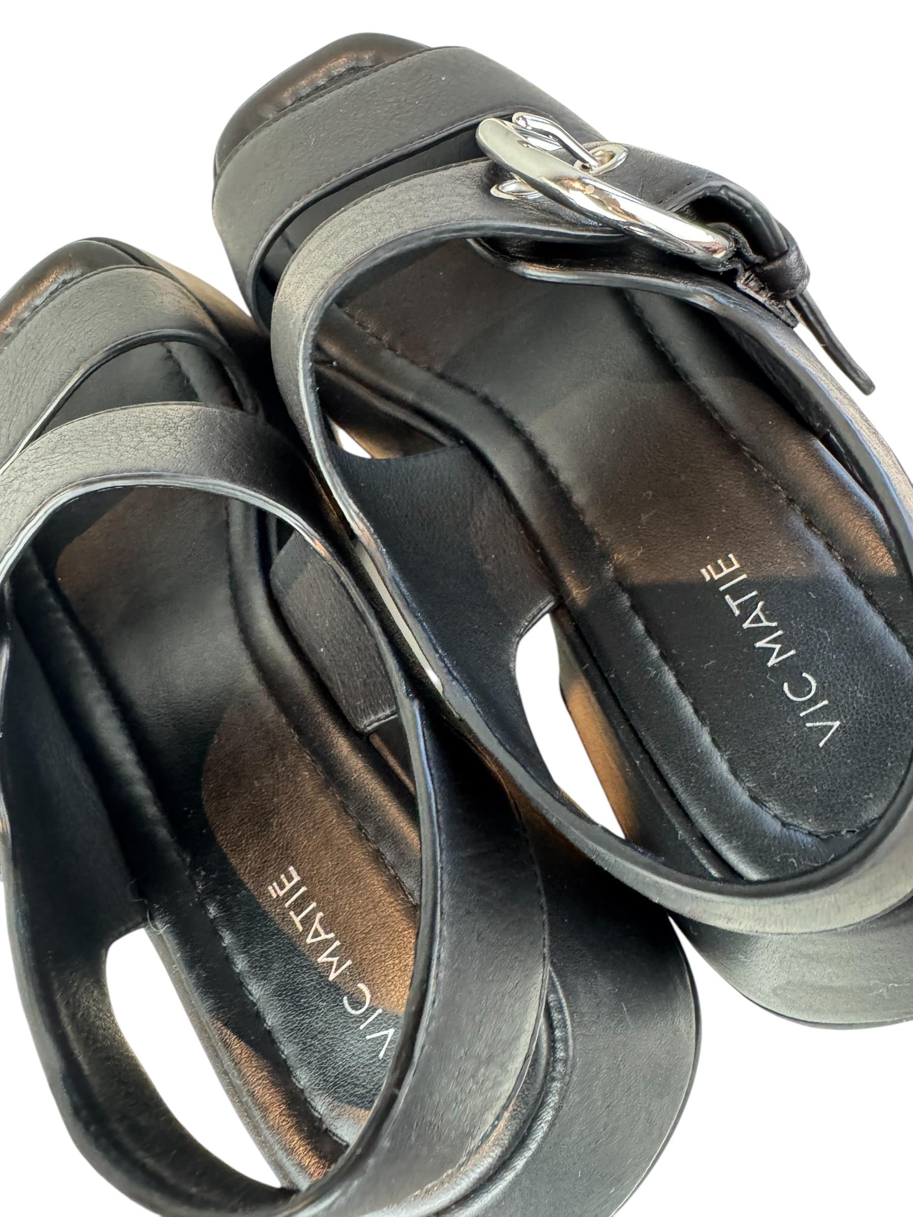 VIC MATIE LEATHER SANDALS