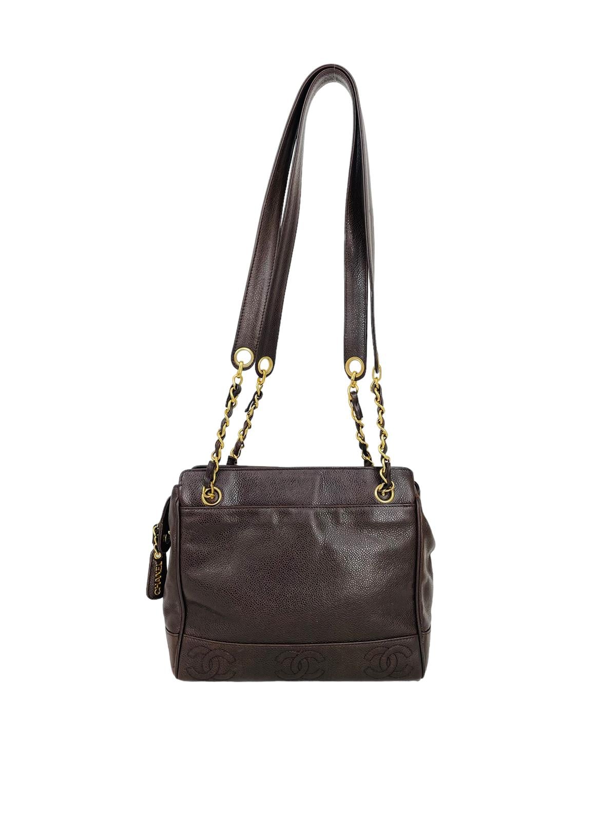VINTAGE BROWN SHOULDER BAG
