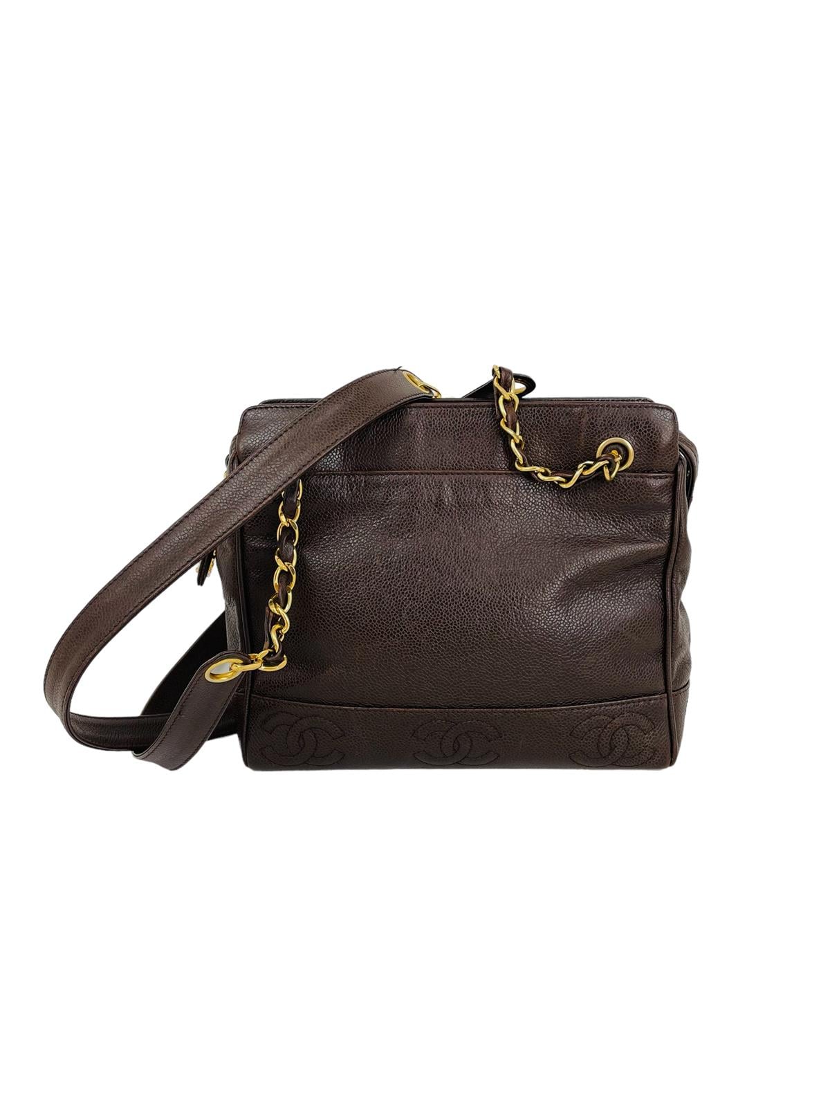 VINTAGE BROWN SHOULDER BAG