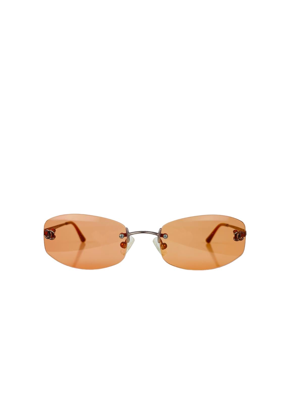 VINTAGE ORANGE SUNGLASSES