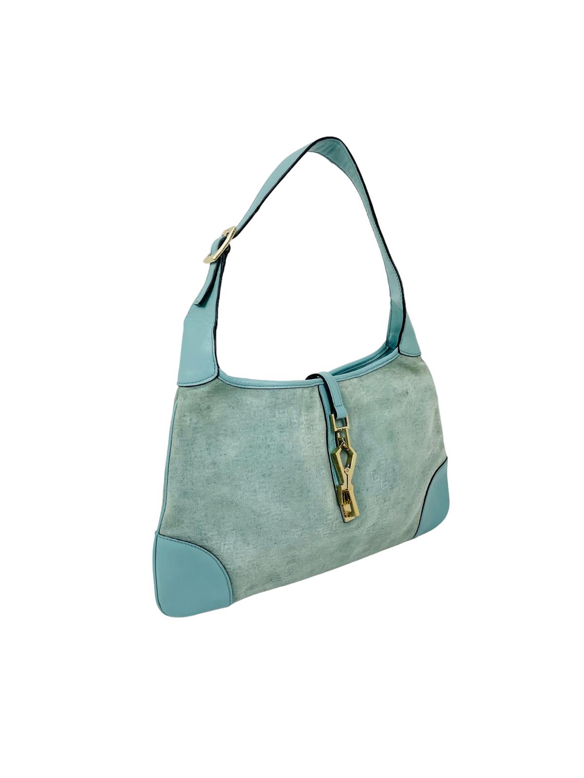 VINTAGE SUEDE JACKIE BAG
