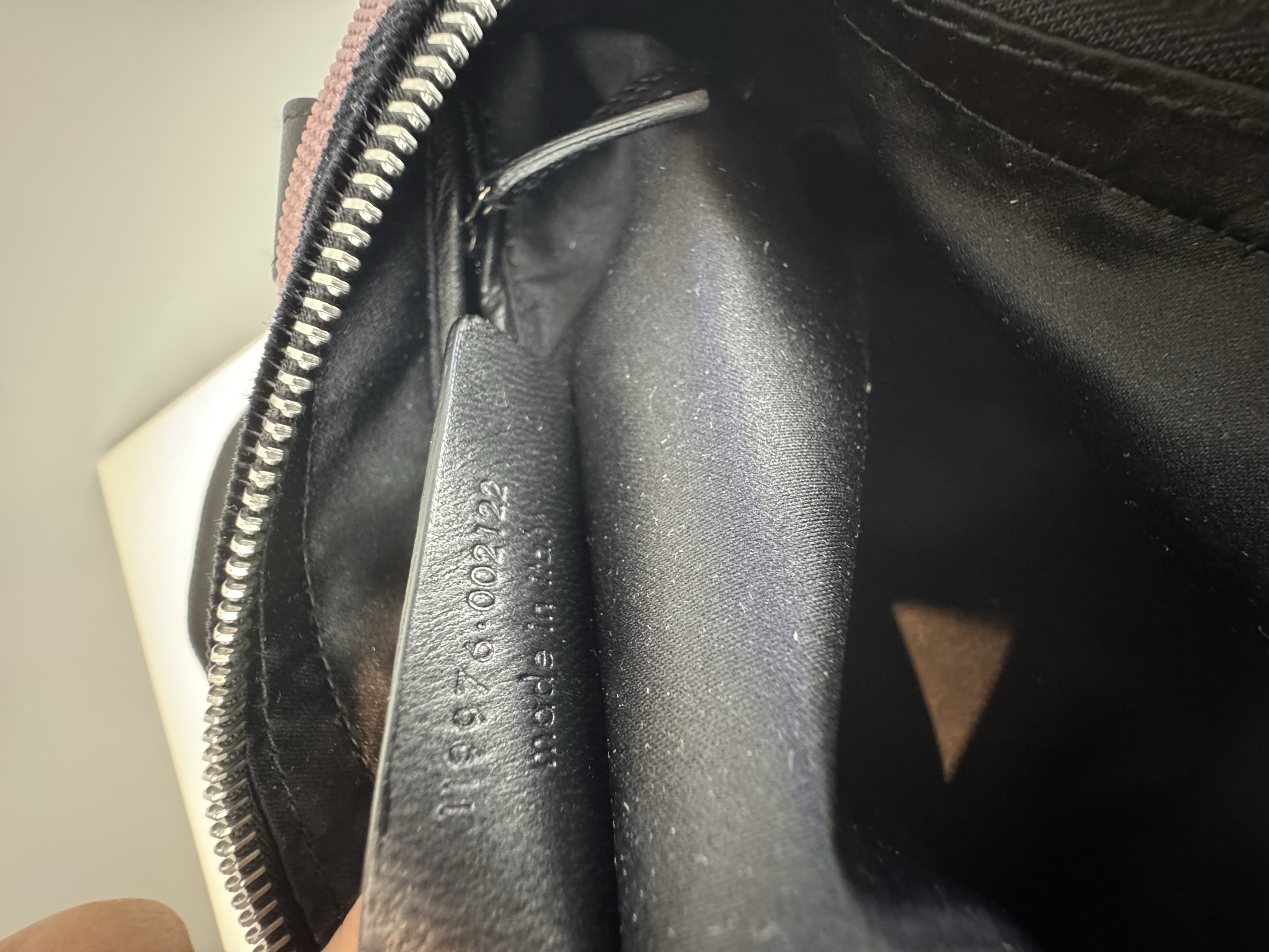 YVES SAINT LAURENT PINK BOWLING BAG