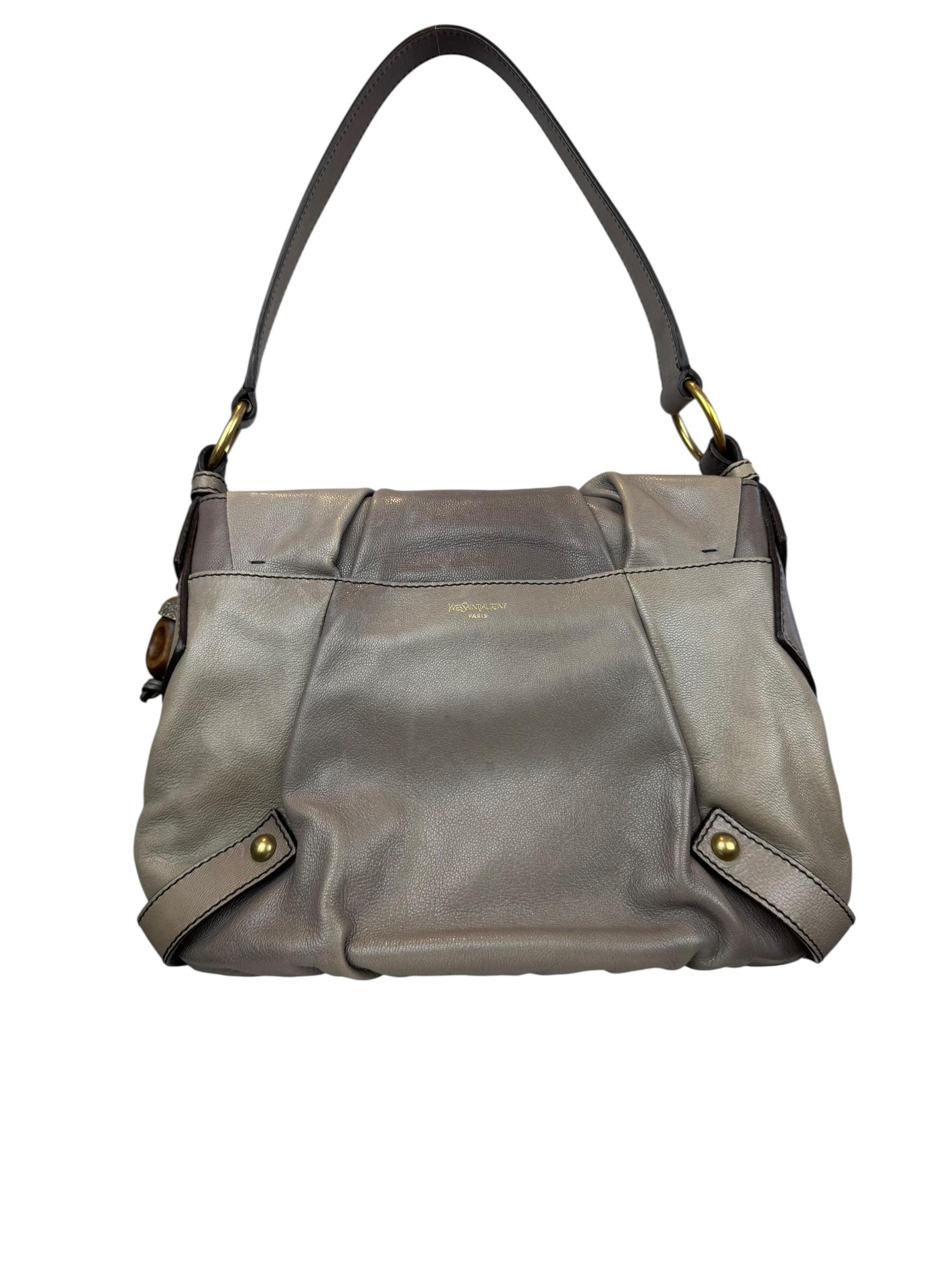 YVES SAINT LAURENT RIBBON SHOULDER BAG