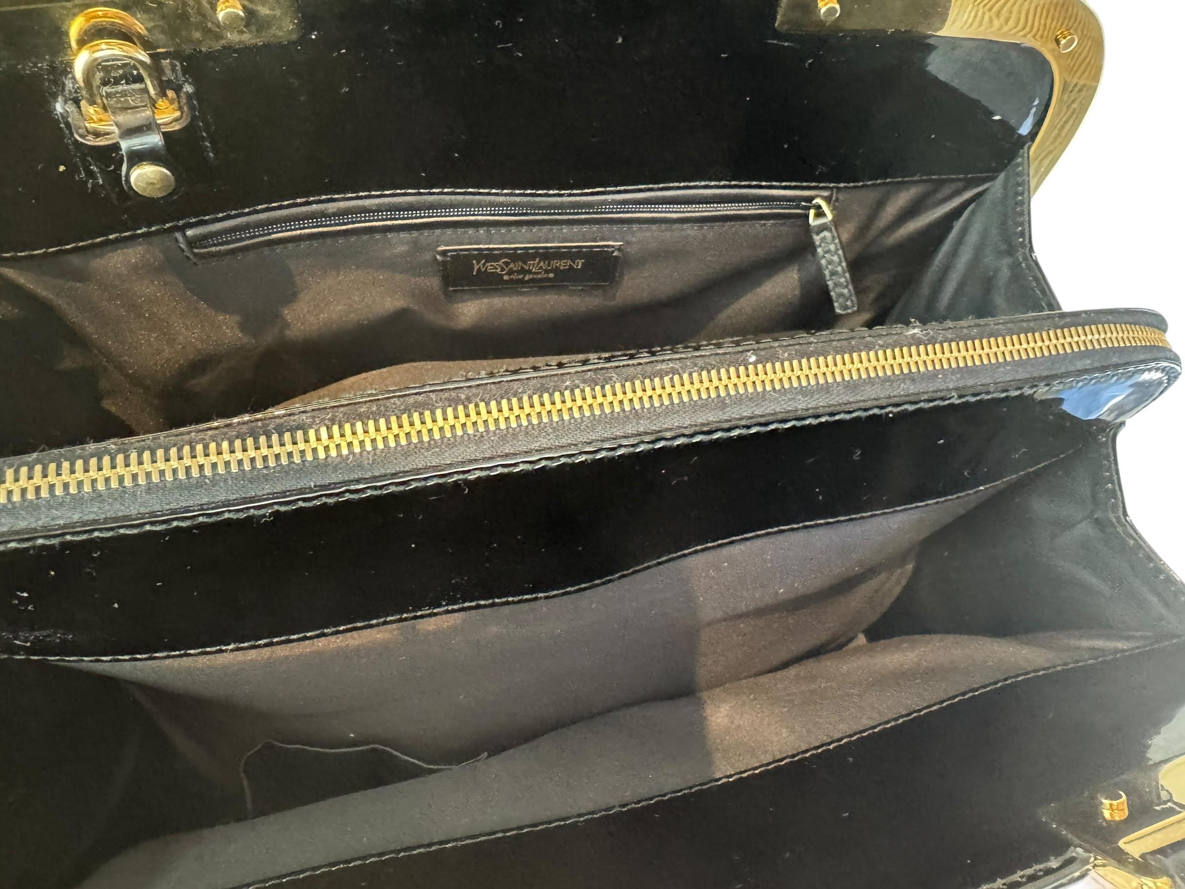 YVES SAINT LAURENT UP TOWN SATCHEL BAG