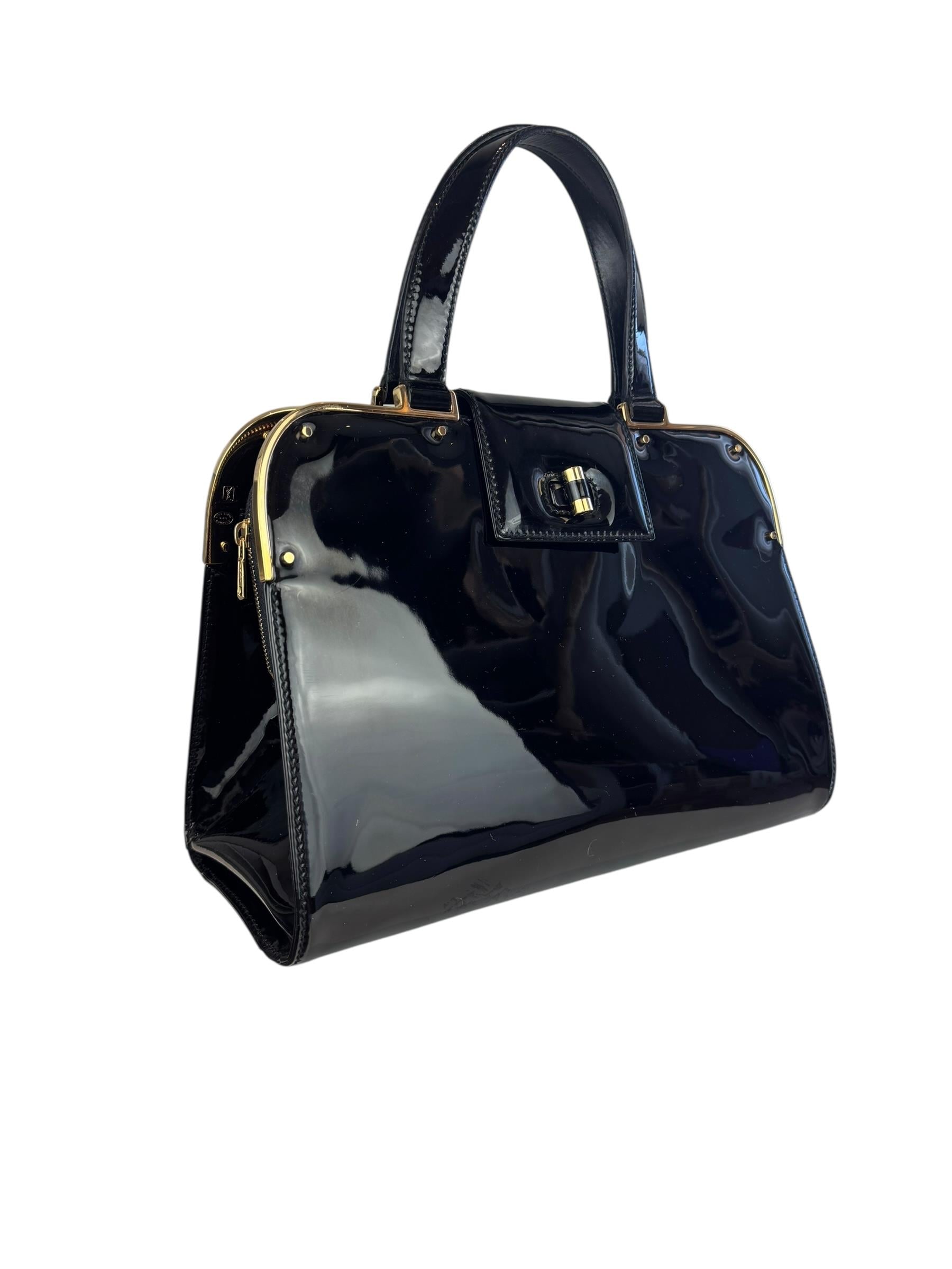 YVES SAINT LAURENT UP TOWN SATCHEL BAG
