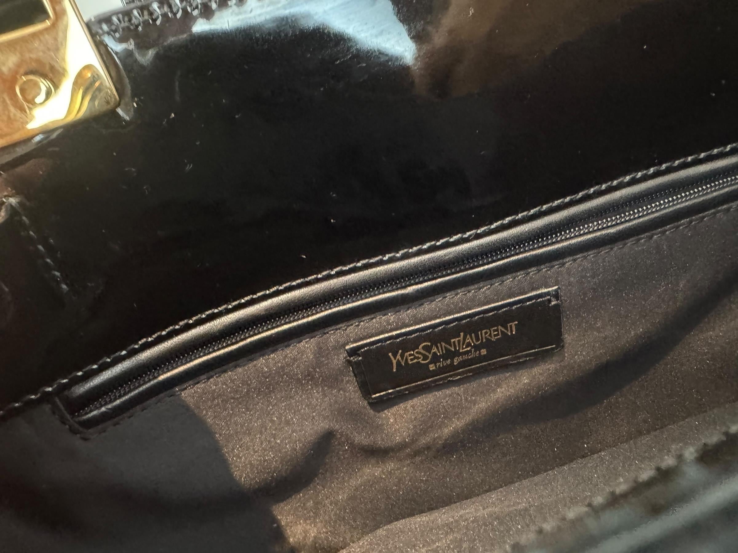 YVES SAINT LAURENT UP TOWN SATCHEL BAG