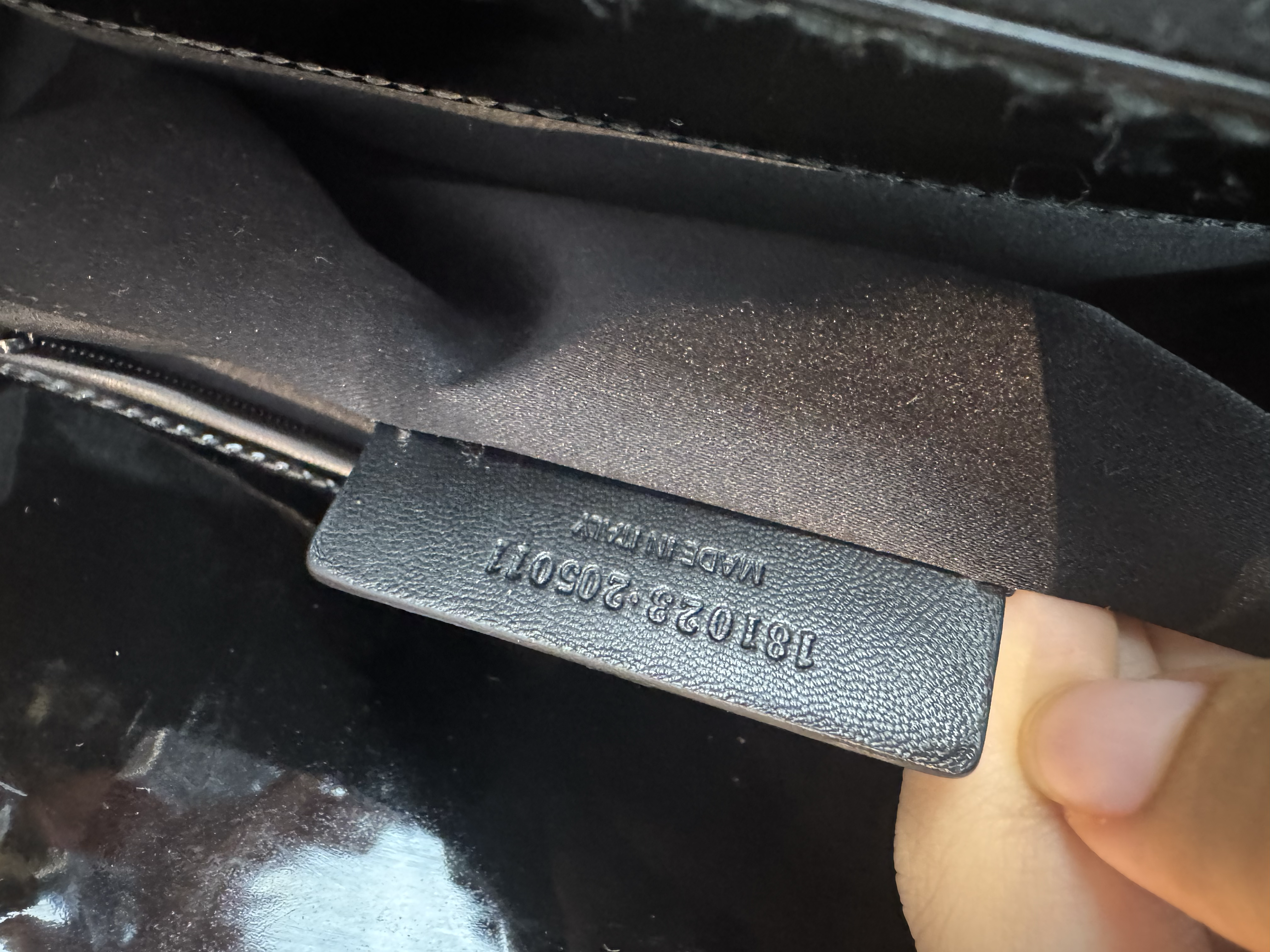 YVES SAINT LAURENT UP TOWN SATCHEL BAG
