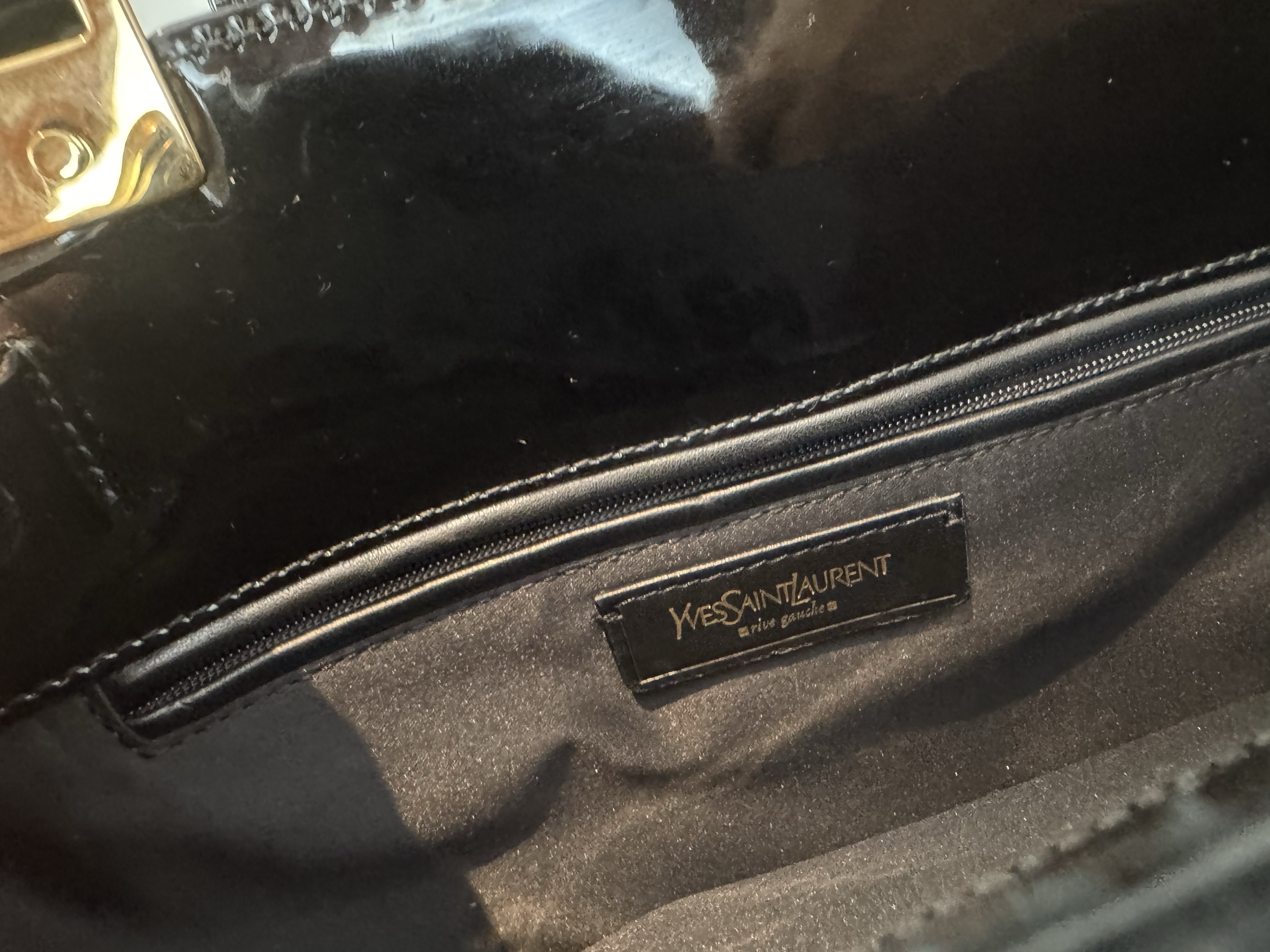 YVES SAINT LAURENT UP TOWN SATCHEL BAG