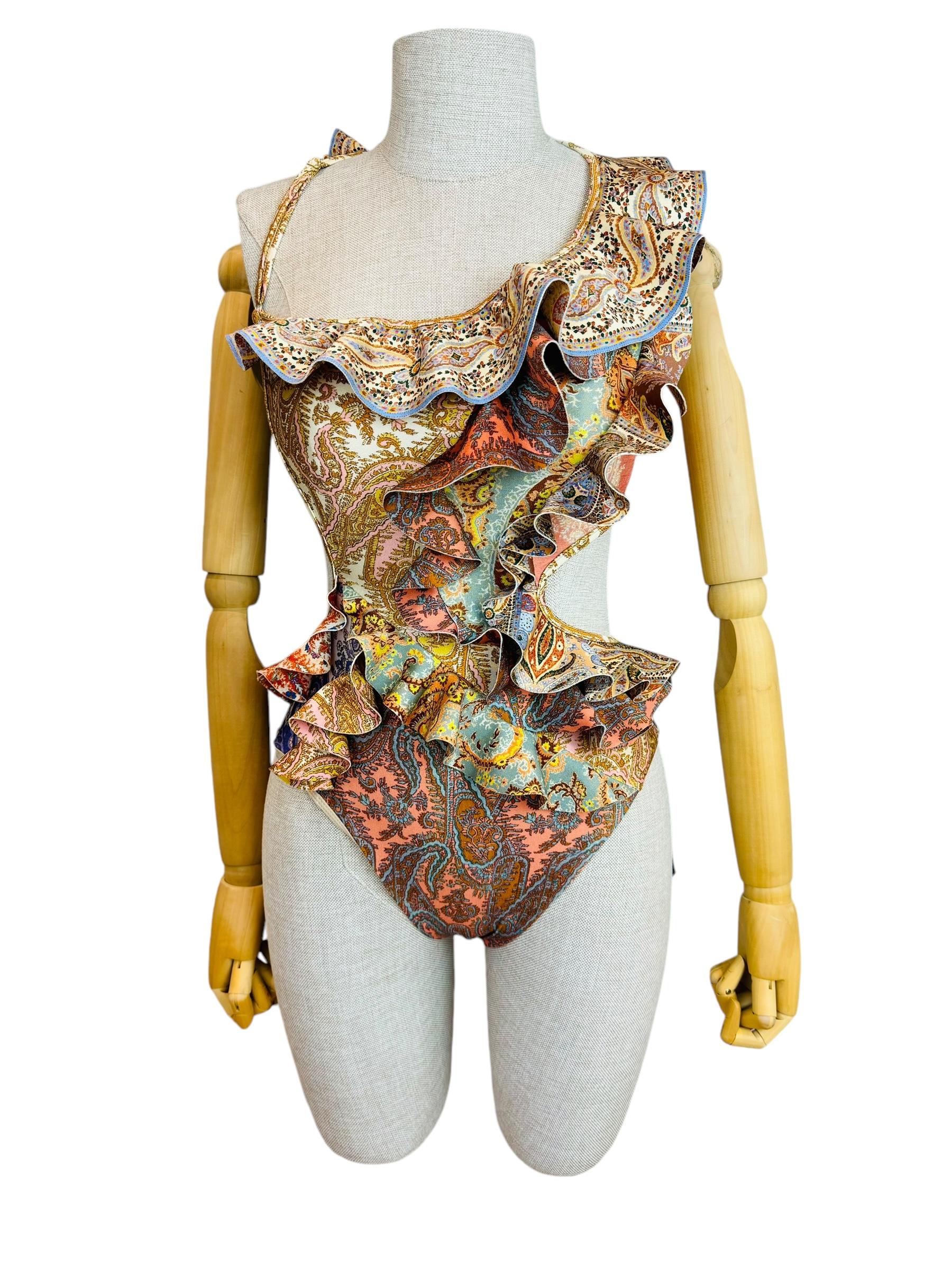 ZIMMERMANN CUT OUT FRILL MAYO