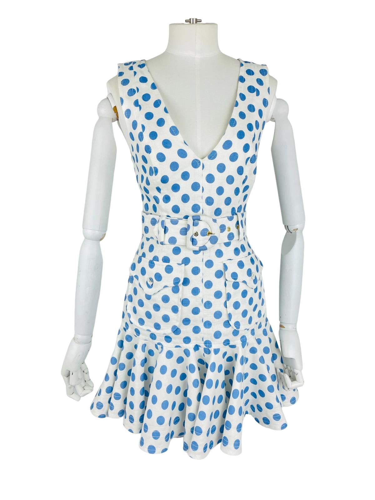 ZIMMERMANN POLKA COTTON DRESS