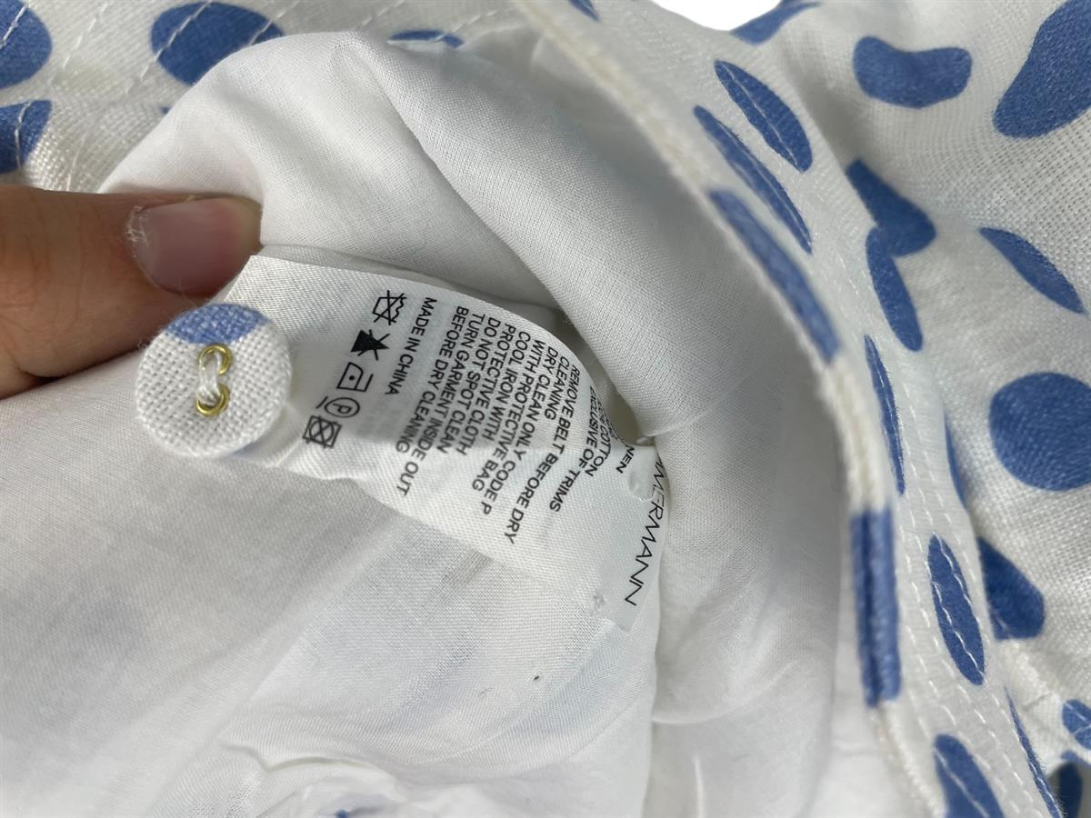 ZIMMERMANN POLKA COTTON DRESS