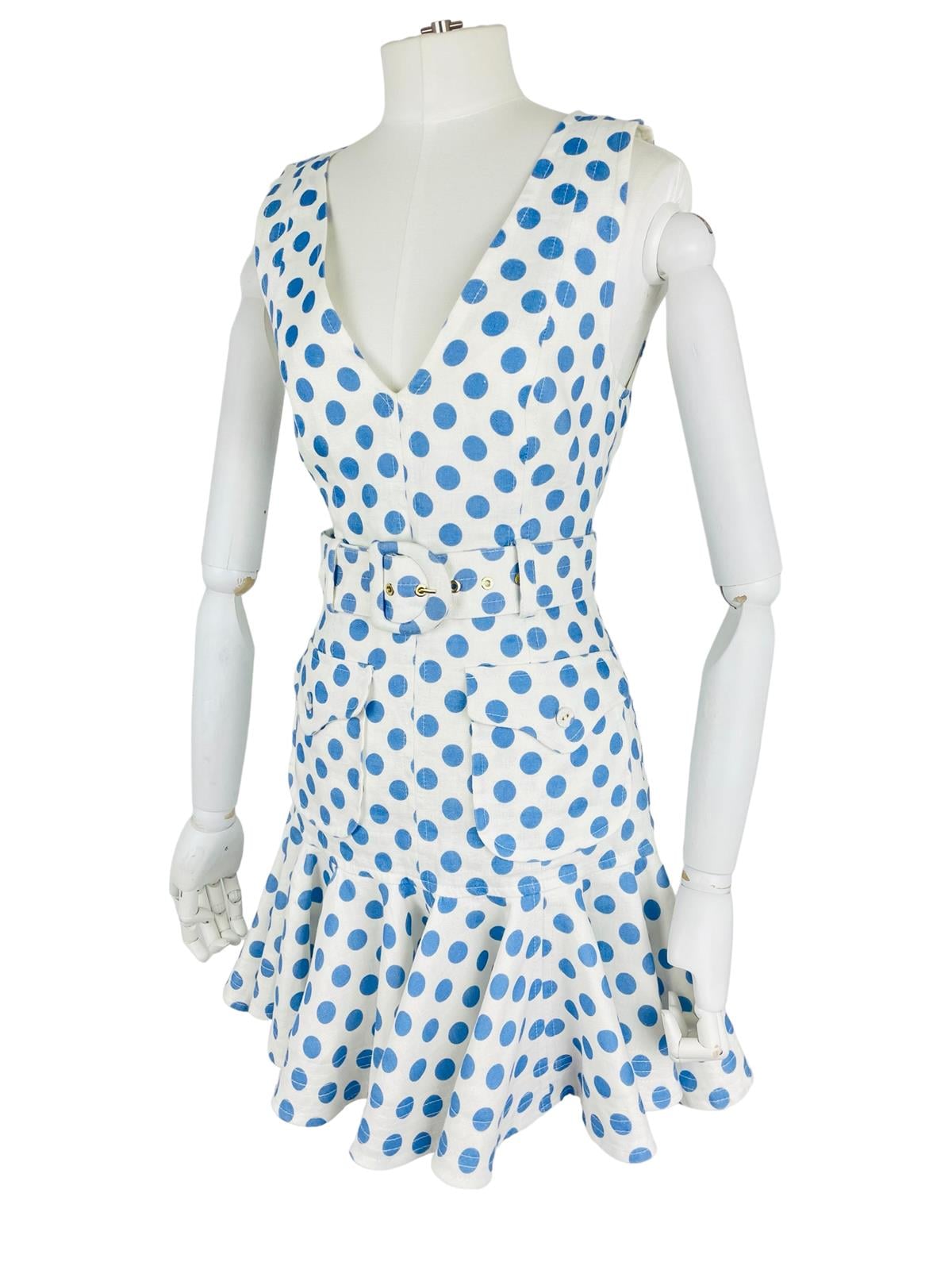 ZIMMERMANN POLKA COTTON DRESS