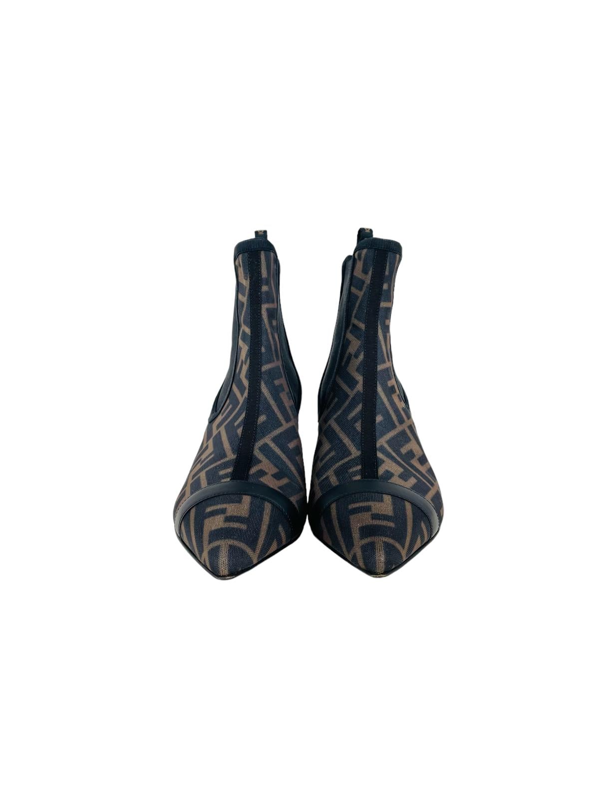 ZUCCA MONOGRAM BOOTIES