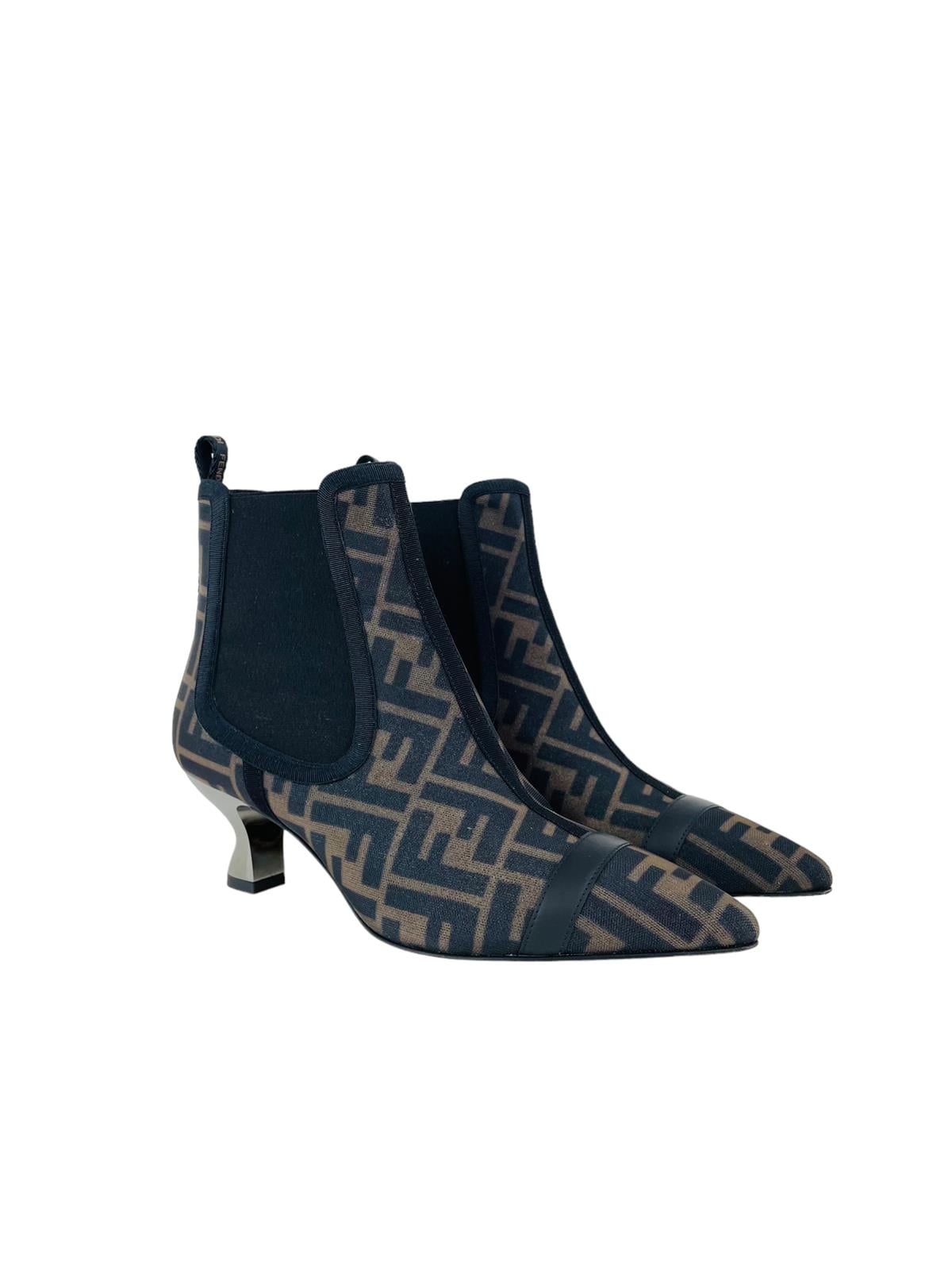 ZUCCA MONOGRAM BOOTIES