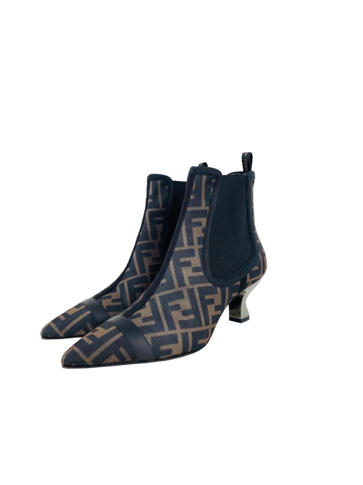 ZUCCA MONOGRAM BOOTIES