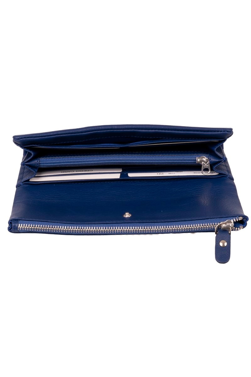 BLU Fermuarlı Cüzdan