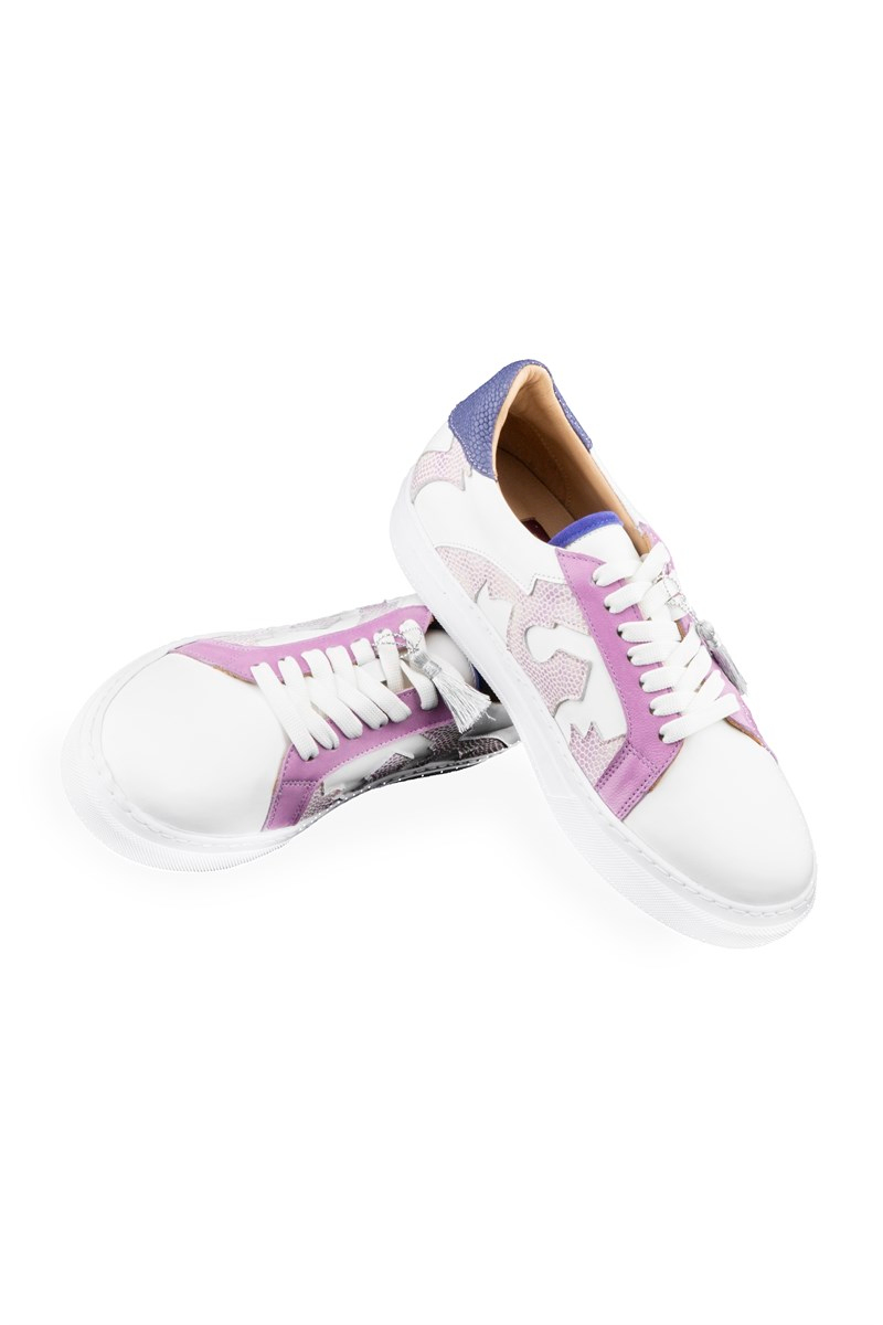 BLU Lame Püsküllü Ayakkabı