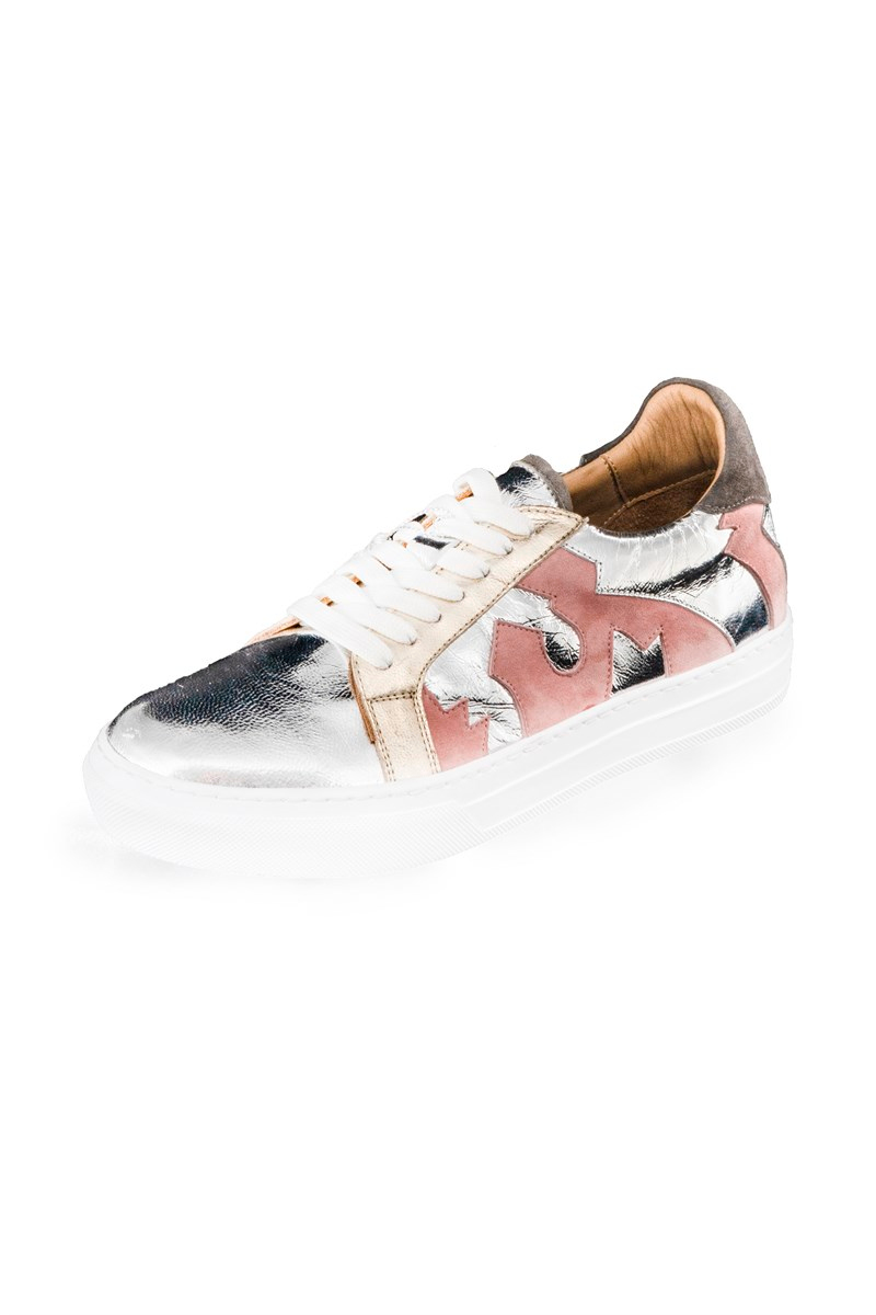 BLU Lame Püsküllü Ayakkabı