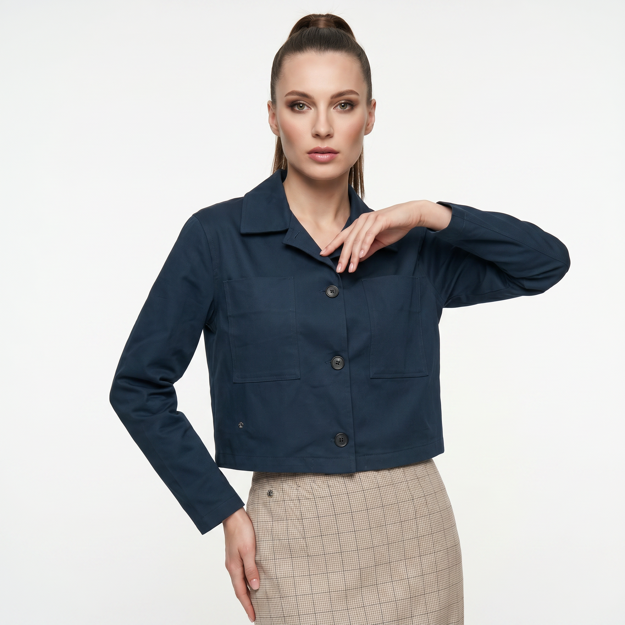 BLUCeket / MontBLU Çift Büyük Cep Mont