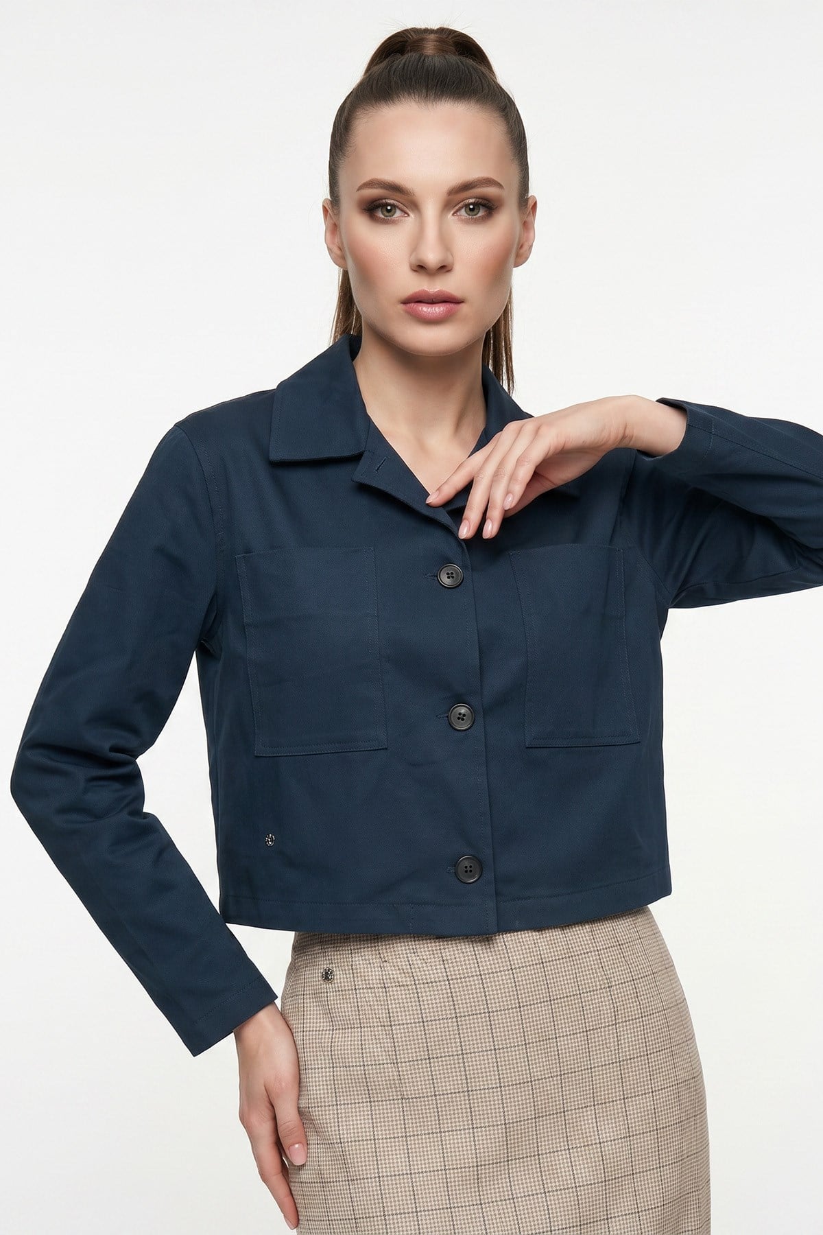 BLUCeket / MontBLU Çift Büyük Cep Mont