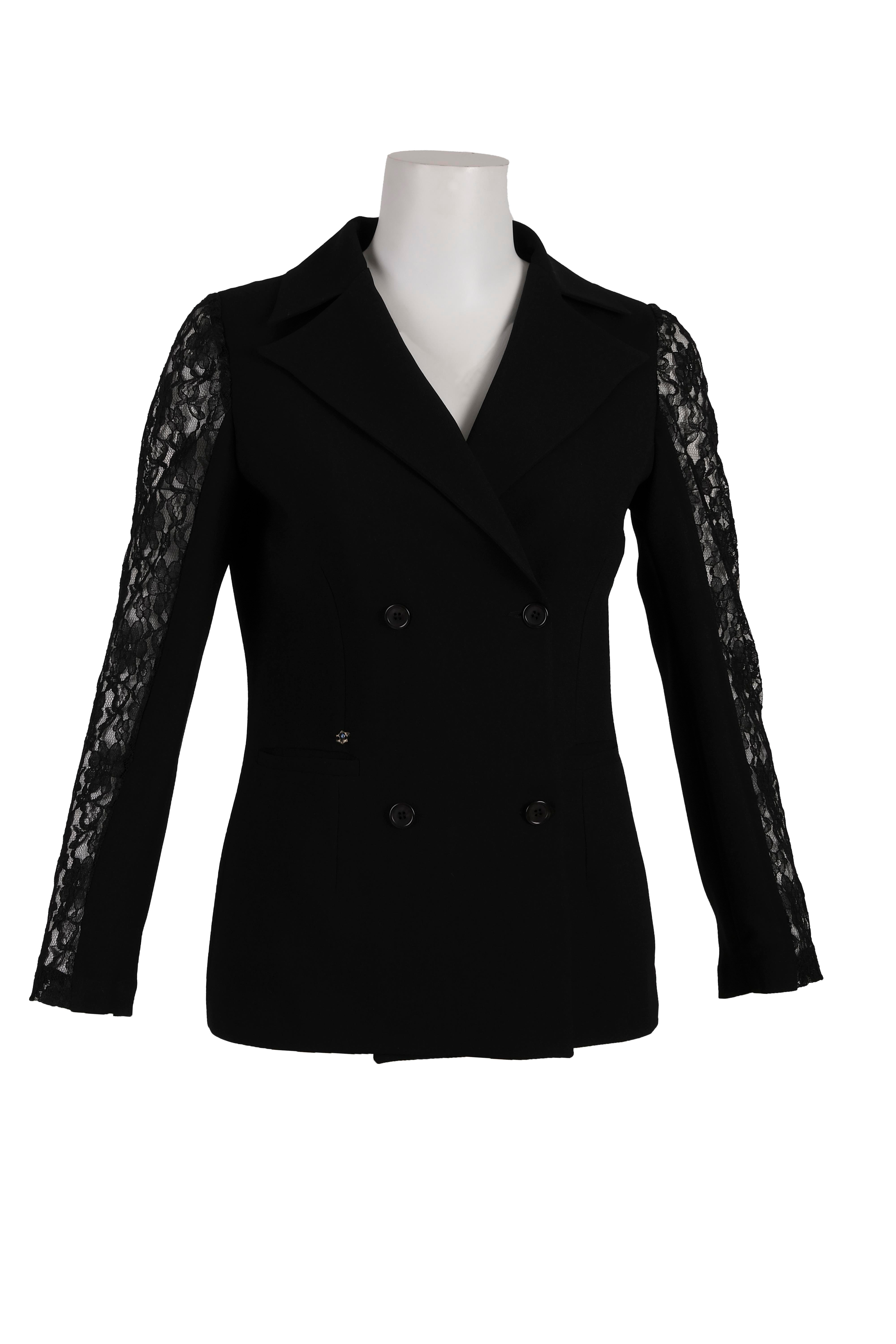BLUCeket / MontBLU Dantel Kollu Ceket