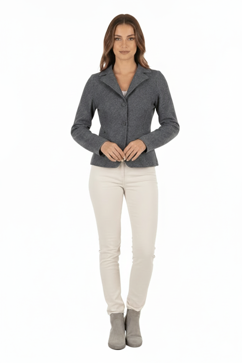 BLUCeket / MontBLU Dar Kesim Kısa Ceket