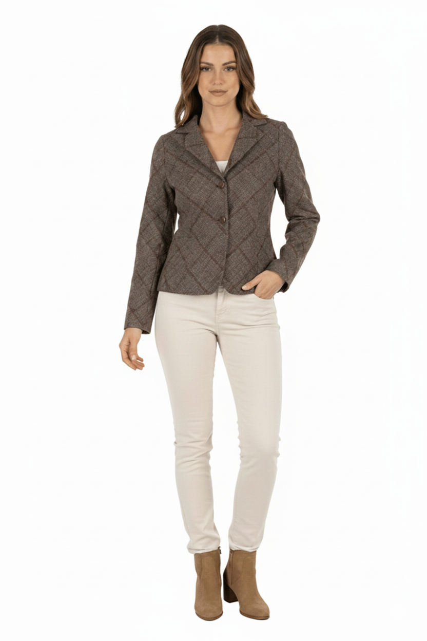 BLUCeket / MontBLU Dar Kesim Kısa Ceket