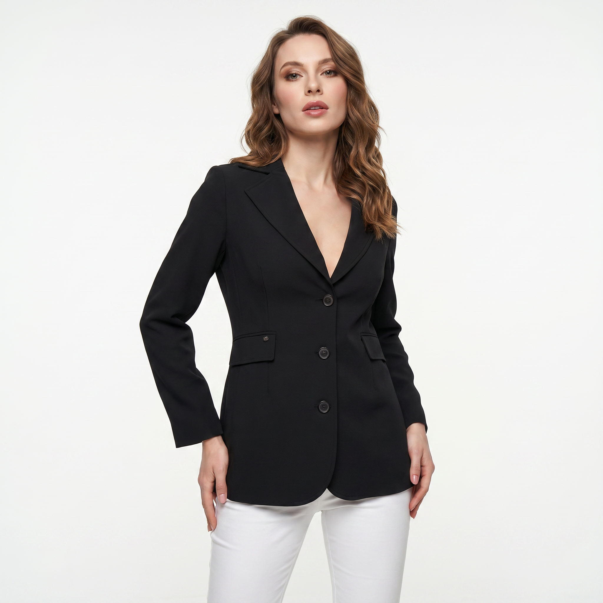 BLUCeket / MontBLU Erkek Yaka Uzun Ceket