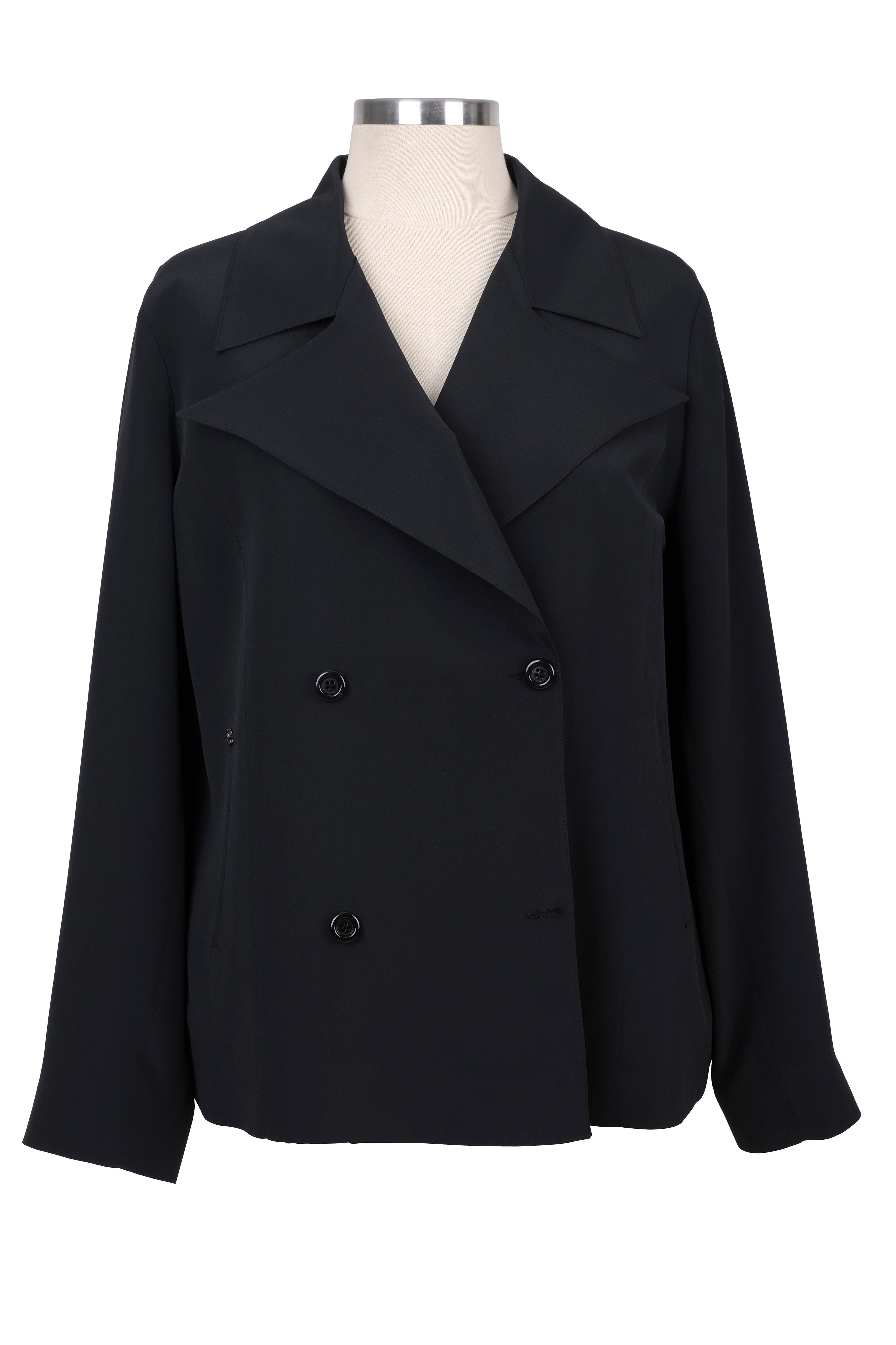 BLUCeket / MontBLU Geniş Yaka Kısa Ceket