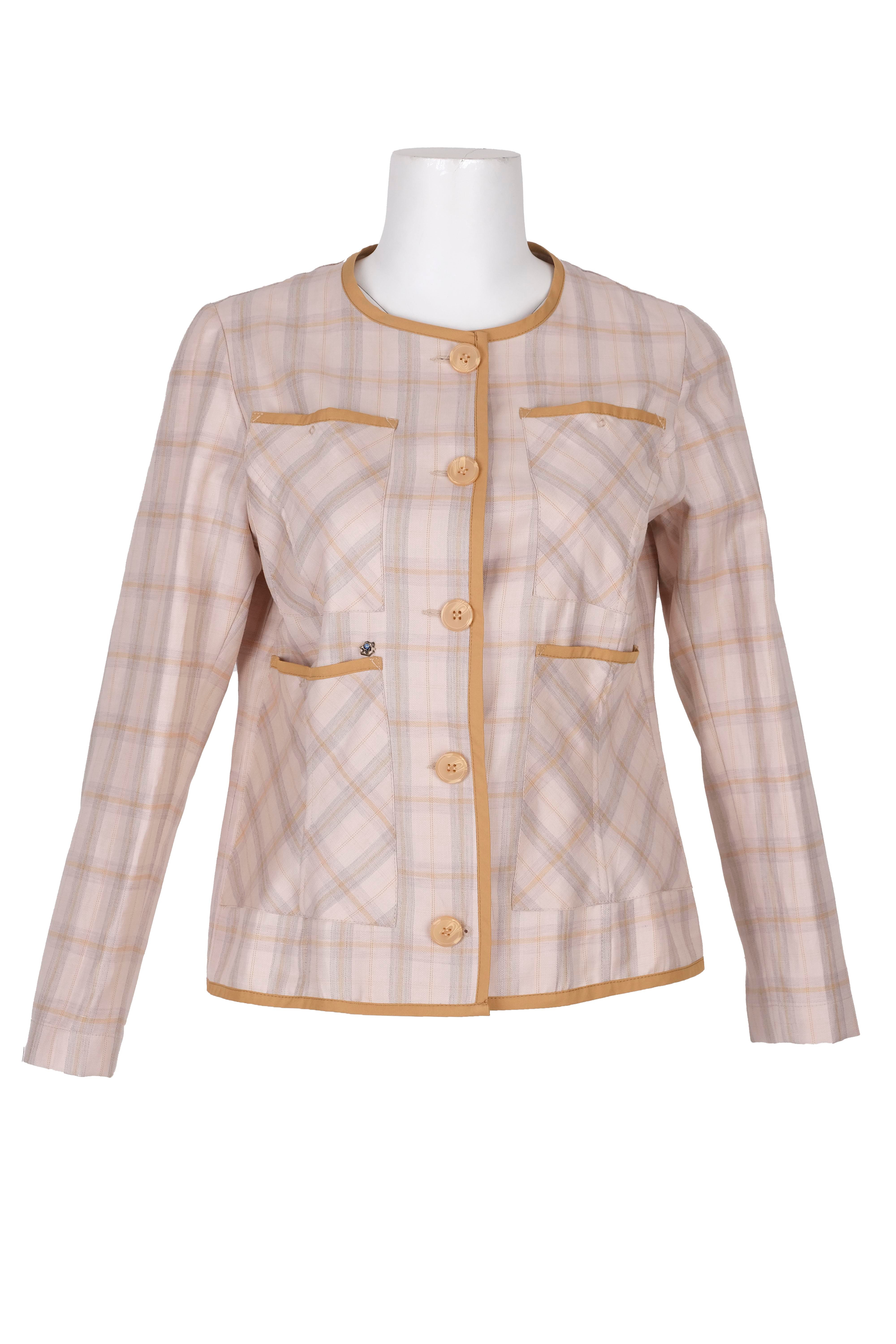 BLUCeket / MontBLU Sıfır Yaka Dört Cepli Kısa Ceket