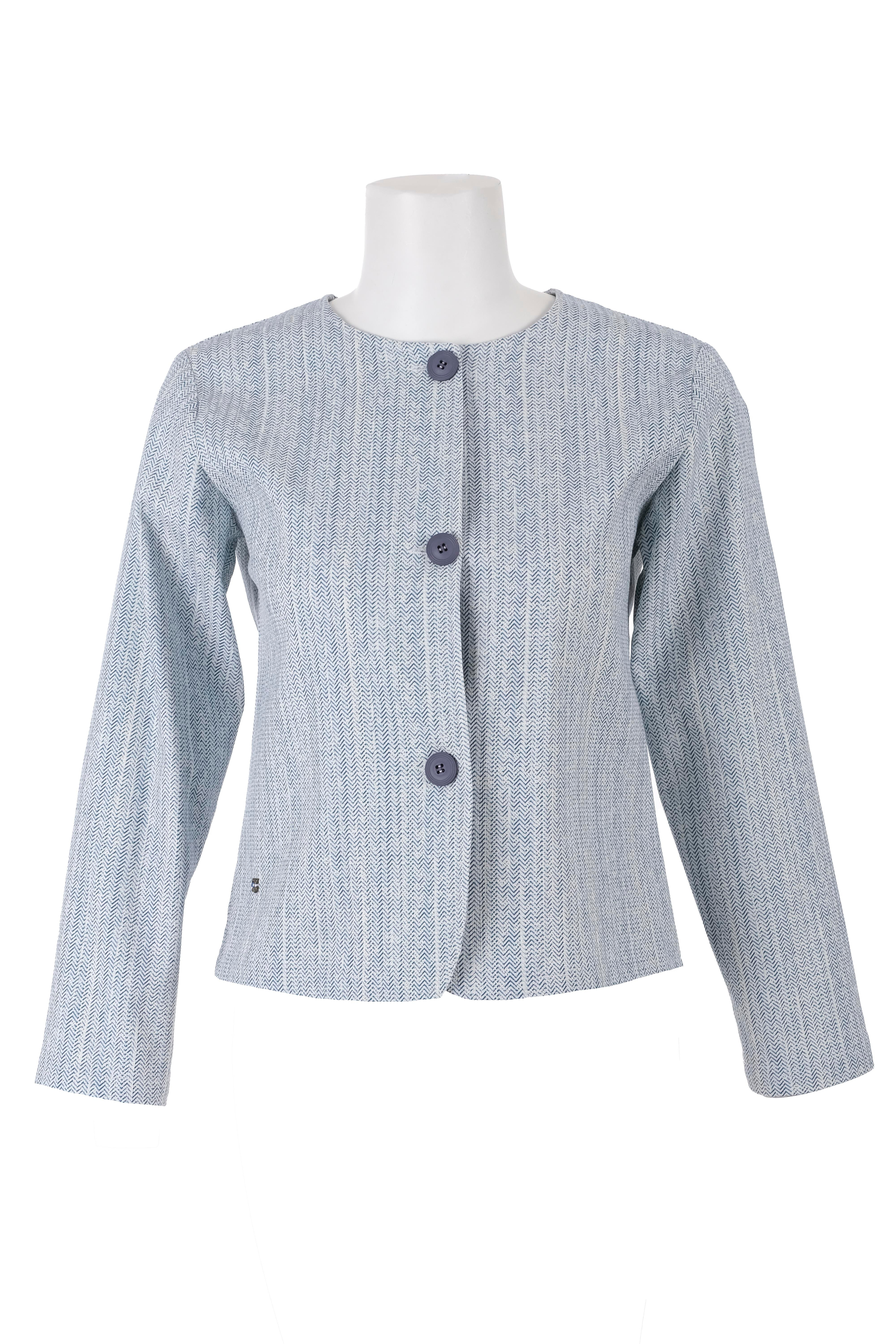 BLUCeket / MontBLU Sıfır Yaka Kısda Ceket