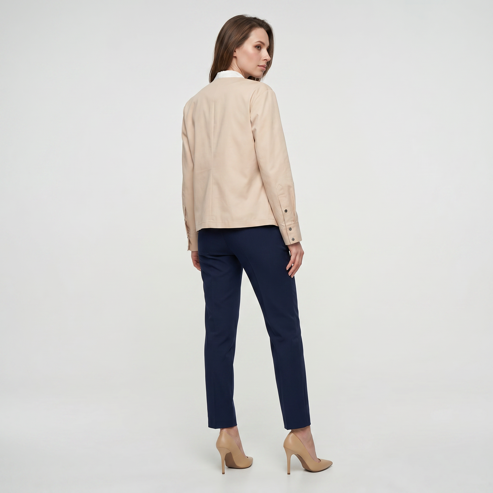 BLUCeket / MontBLU Verev Fermuar Kapanış Büzgülü Ceket