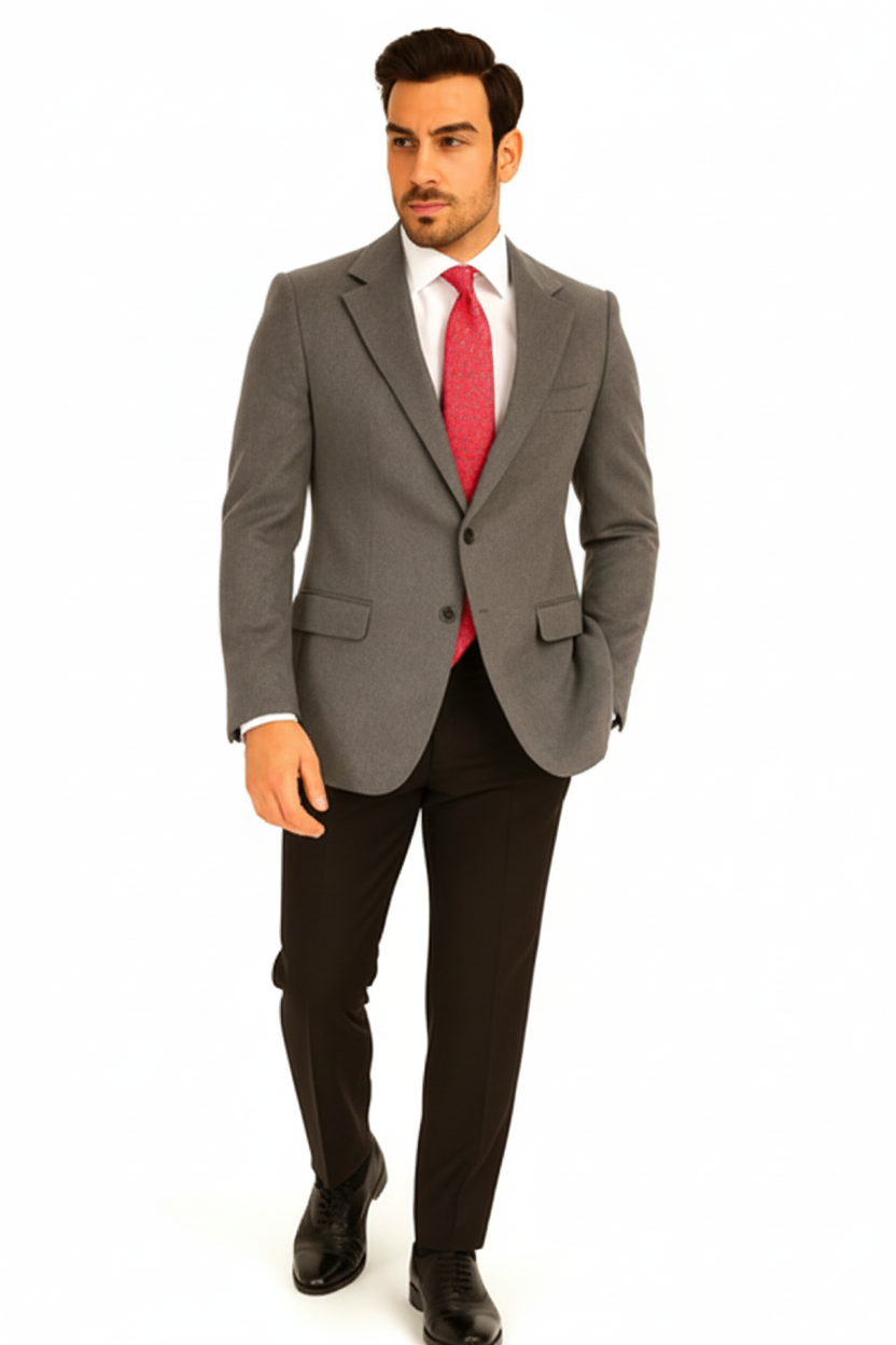 BLUCeketBLU %100 Kaşmir Klasik Ceket