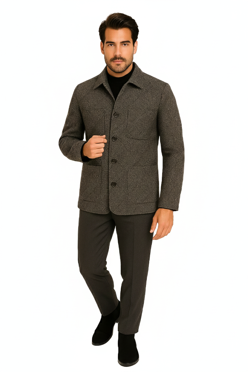 BLUCeketBLU Astarsız Dış Cep Ceket