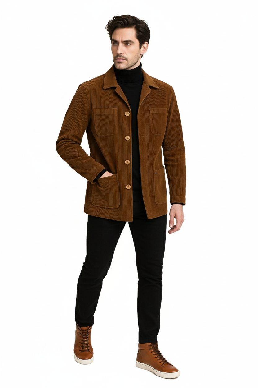 BLUCeketBLU Kadife Gömlek Ceket